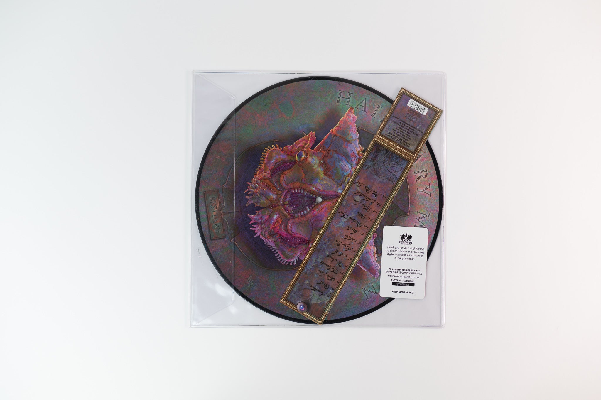 Hail Mary Mallon - Bestiary on Rhymesayers Gorlonk Version Picture Disc