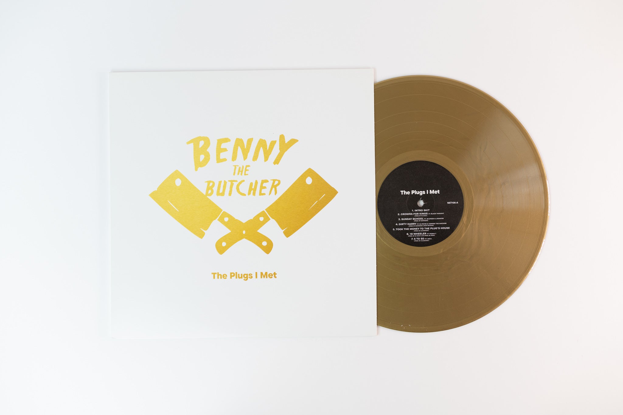 Benny - The Plugs I Met on Griselda Limited Metallic Gold Vinyl