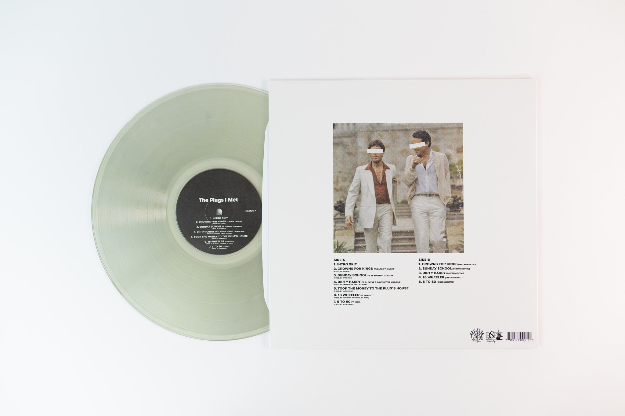 Benny - The Plugs I Met on Griselda Limited Coke Bottle Clear Vinyl