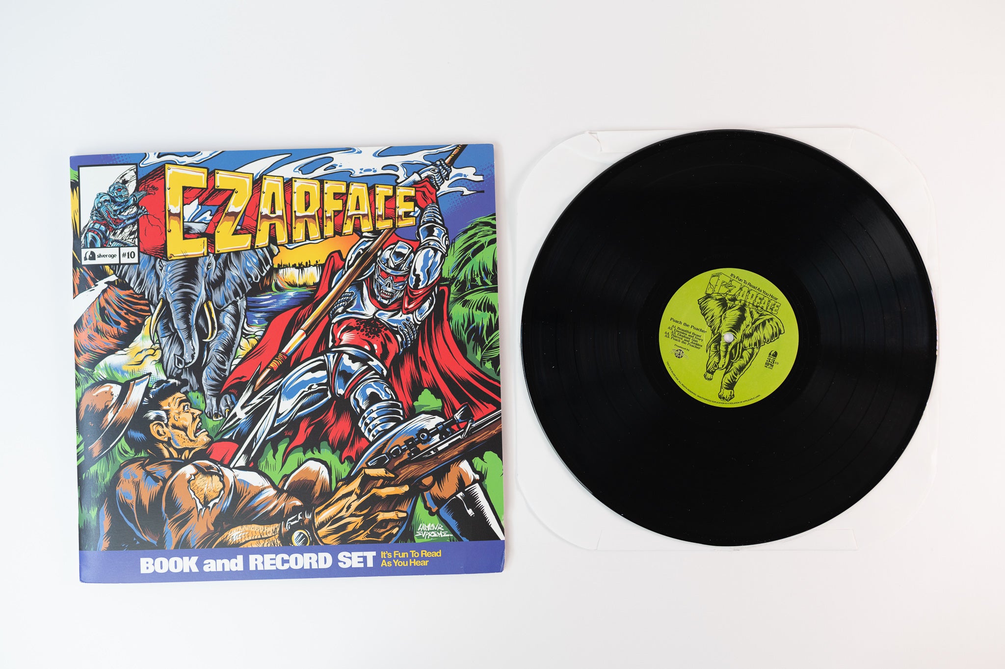 Czarface - Double Dose Of Danger on Silver Age Limited Edition RSD 2019 With Comic Book