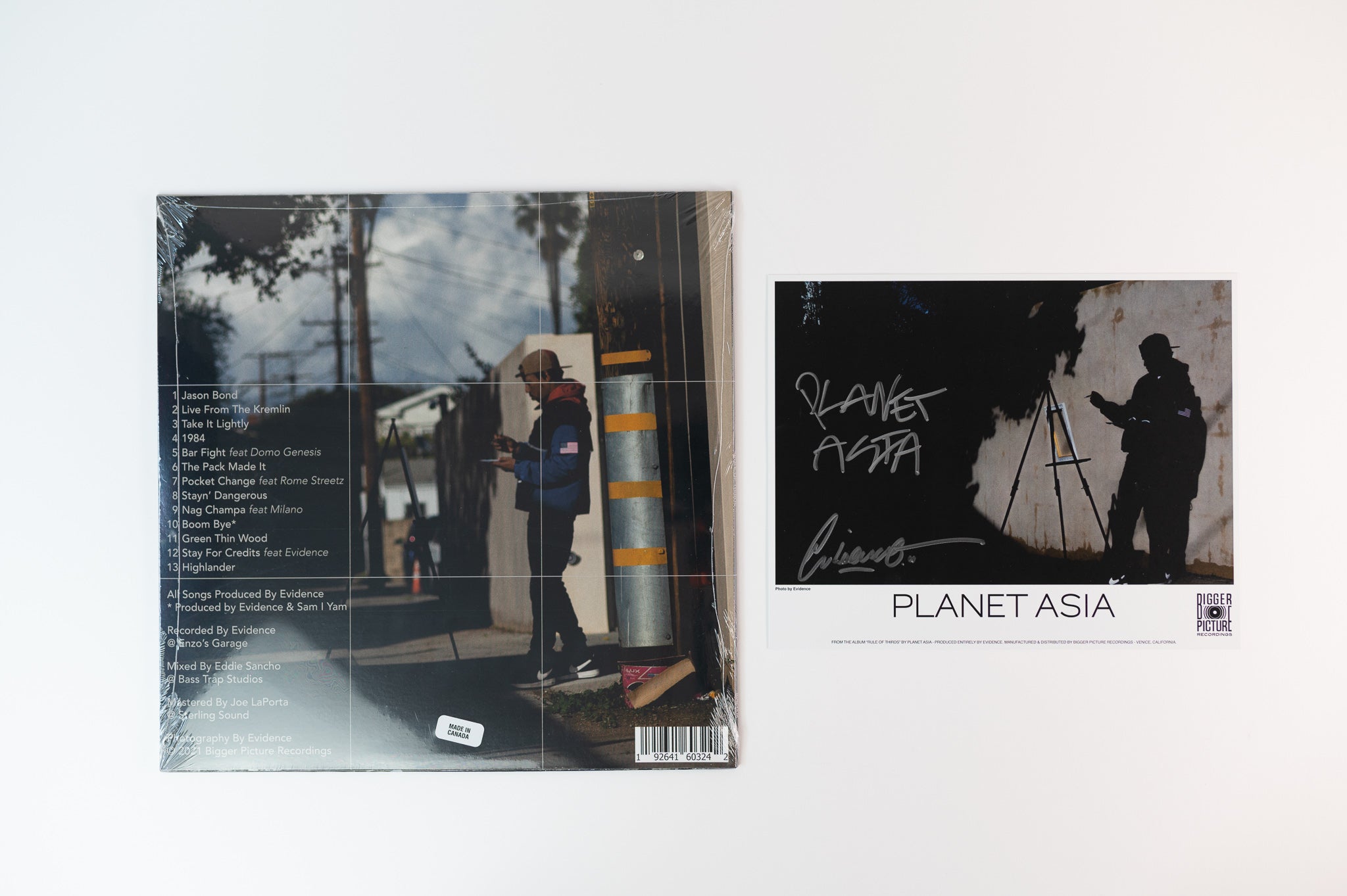 Planet Asia - Rule Of Thirds on Bigger Picture Limited Edition Sealed