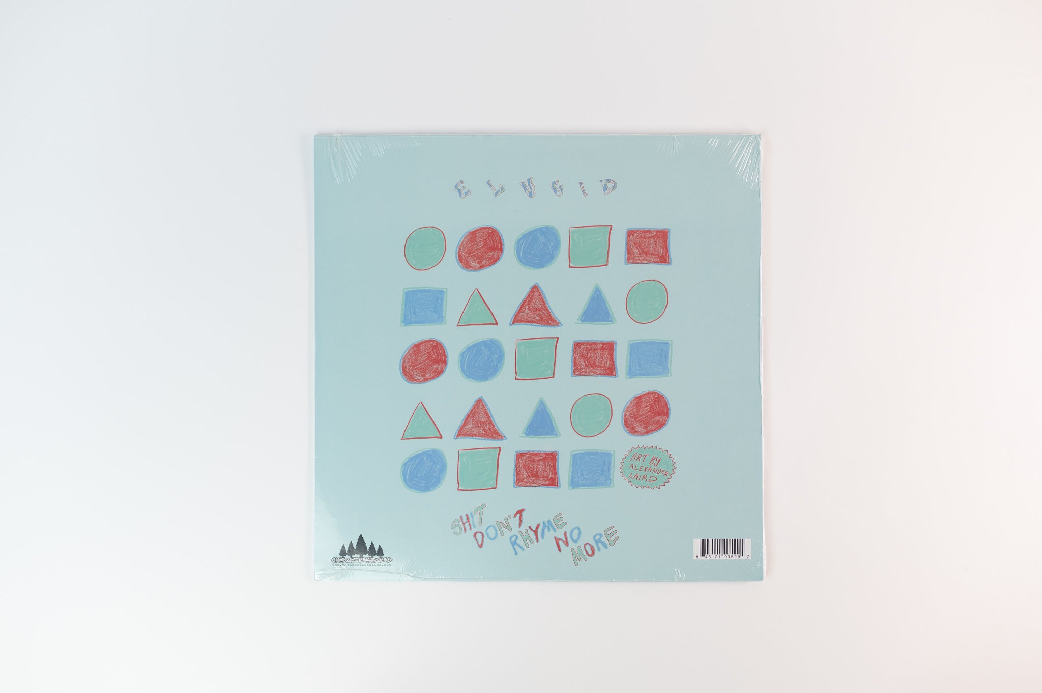 Elucid - Shit Don't Rhyme No More on Backwoodz Studioz Blue Vinyl Sealed