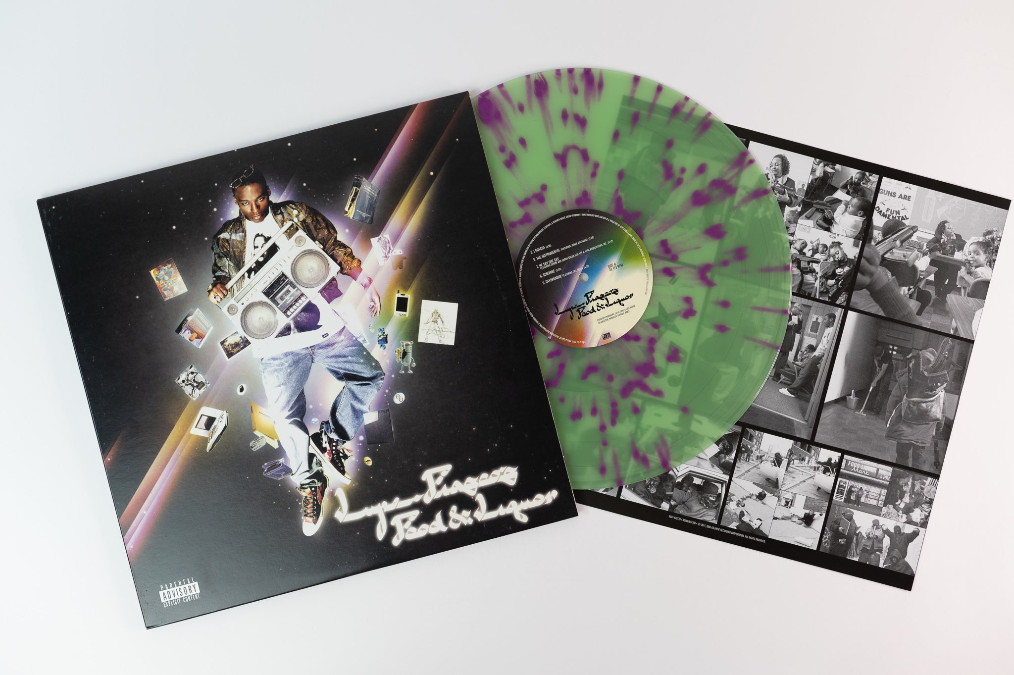 Lupe Fiasco - Lupe Fiasco's Food & Liquor Series on Atlantic Rhino Limited Numbered Colored Vinyl Boxset