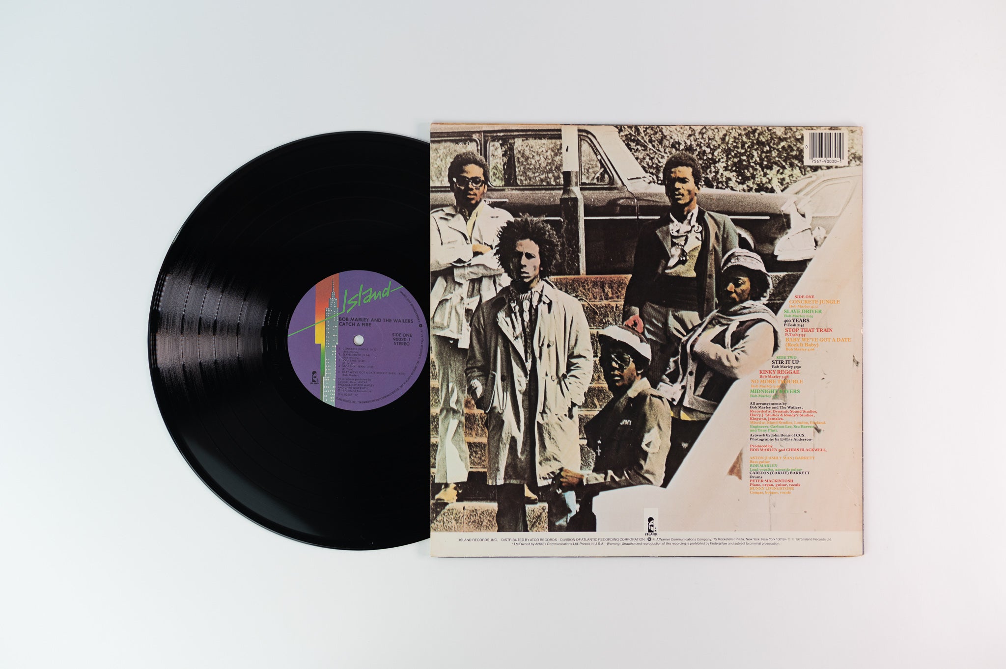 Bob Marley & The Wailers - Catch A Fire on Island