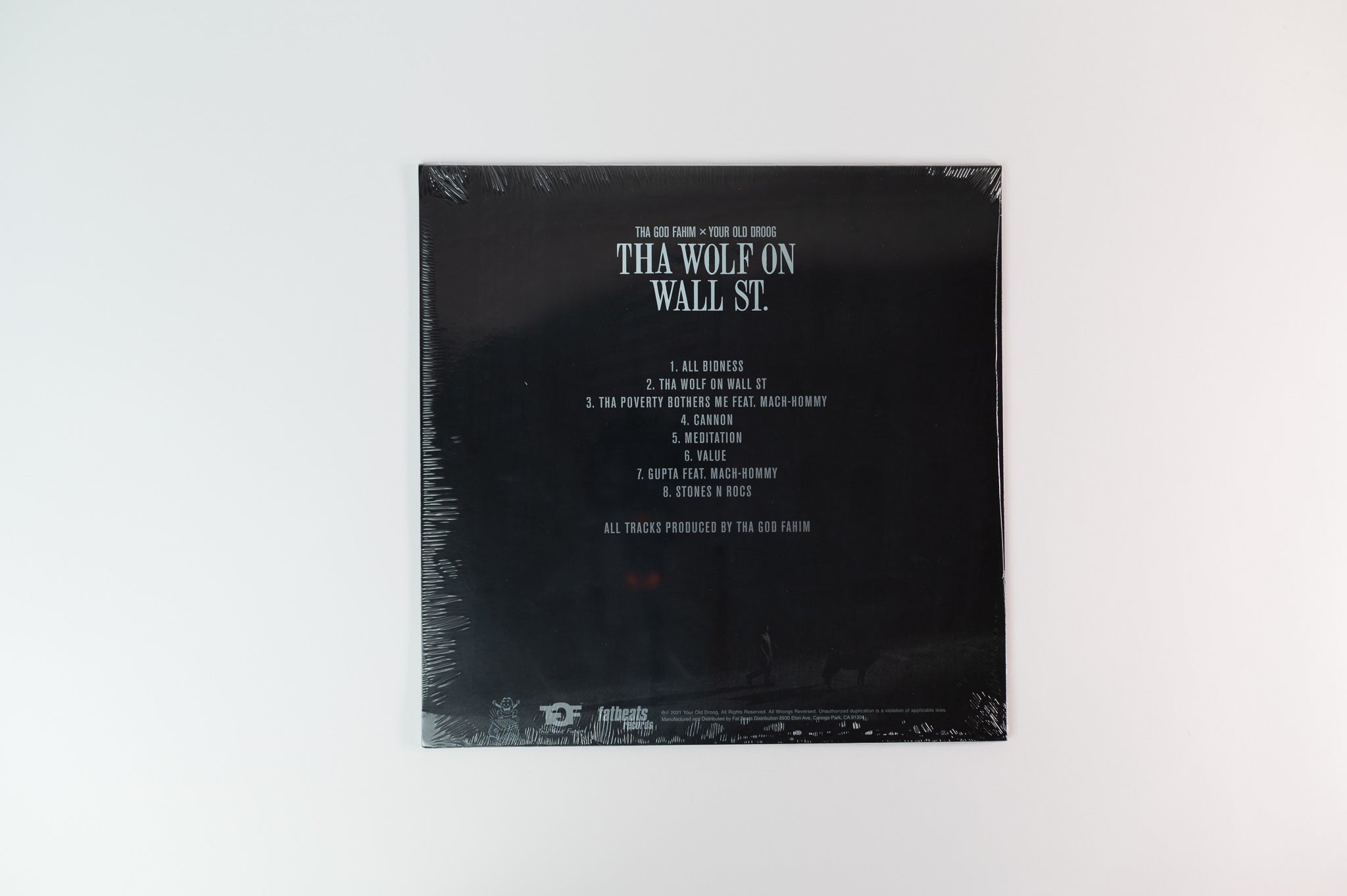 Thagodfahim & Your Old Droog - Tha Wolf On Wall St. on Fatbeats Sealed