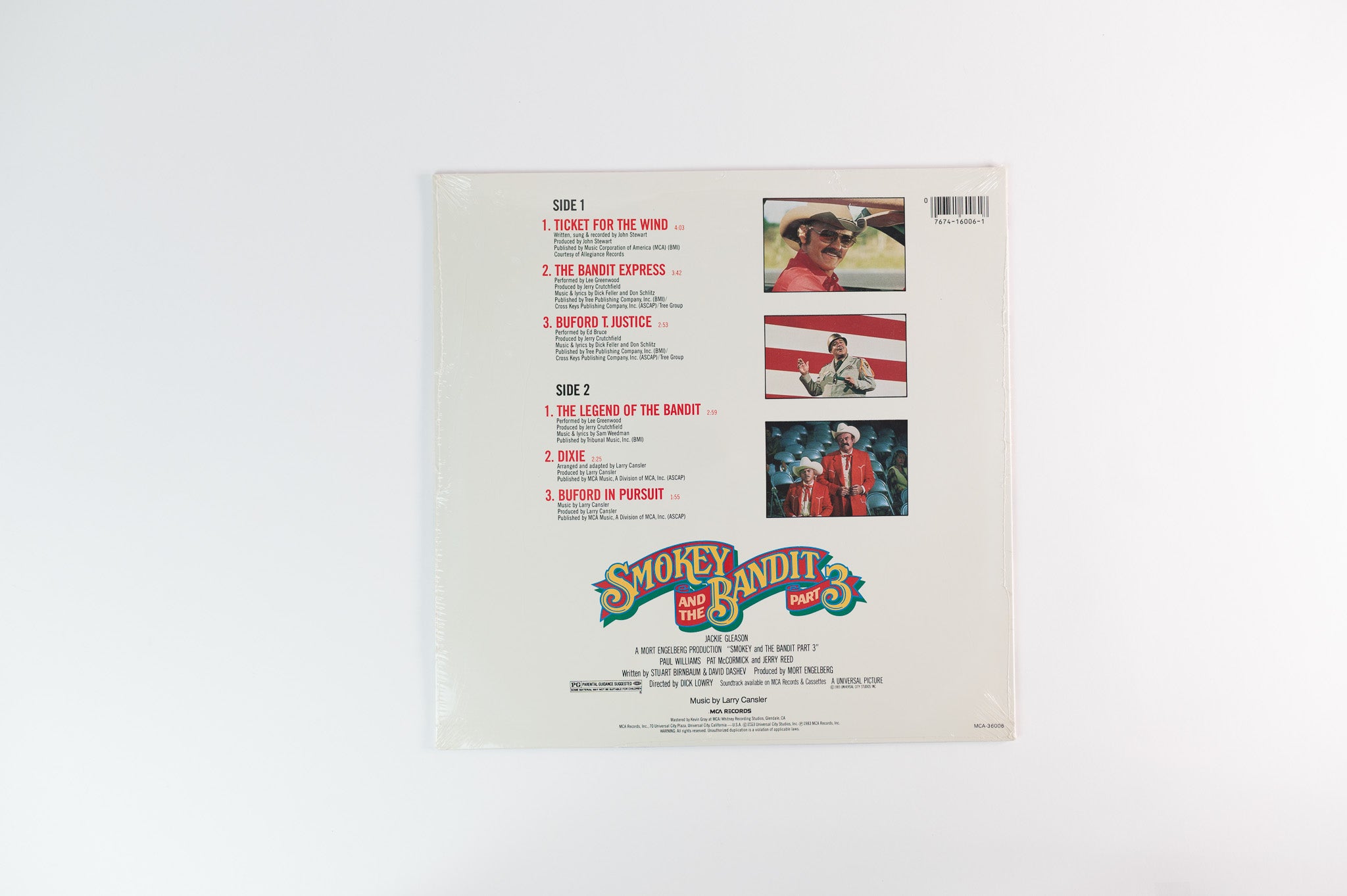 Various - Smokey And The Bandit Part 3 on MCA Records - Sealed