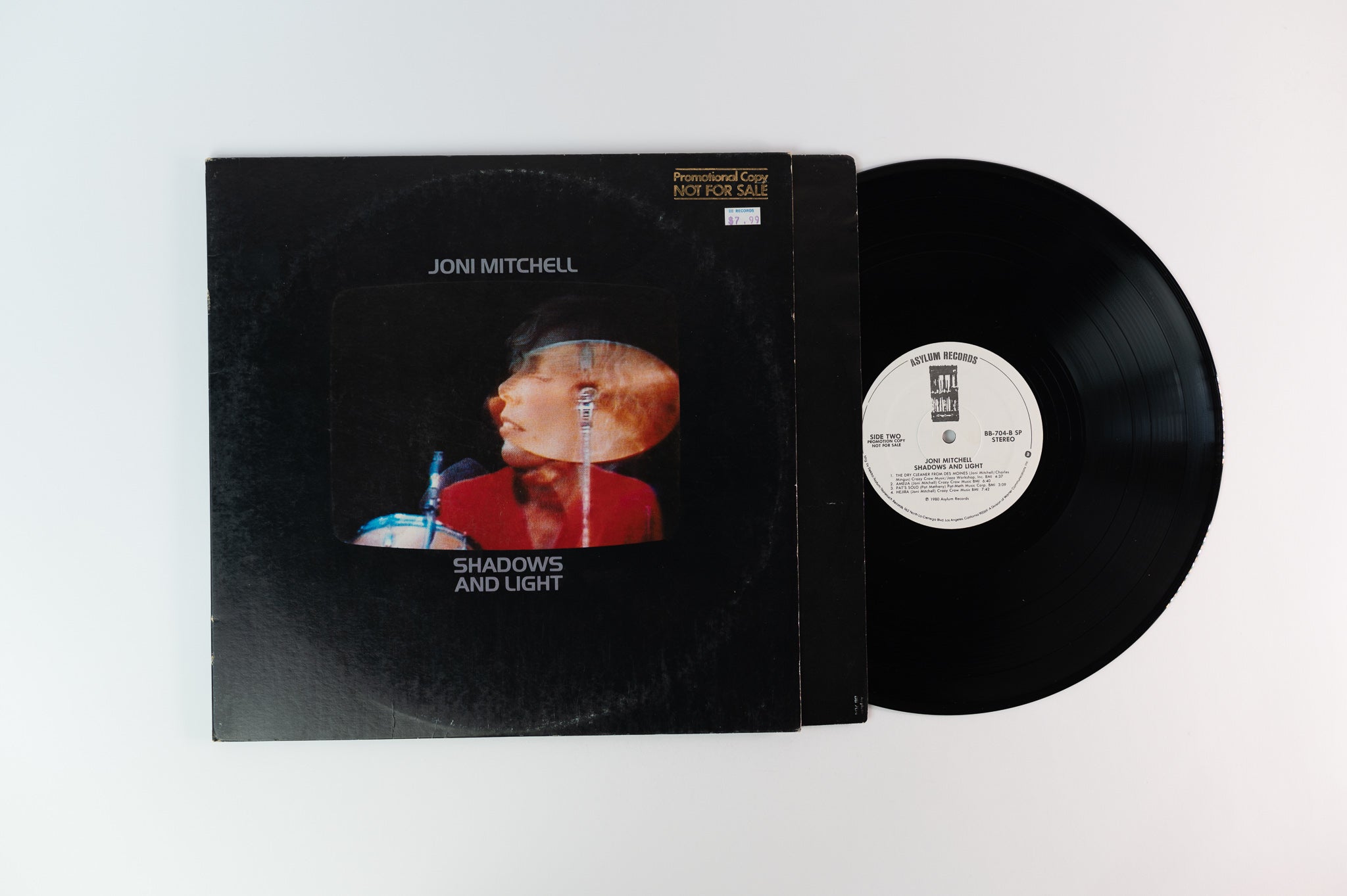 Joni Mitchell - Shadows And Light on Asylum Promo