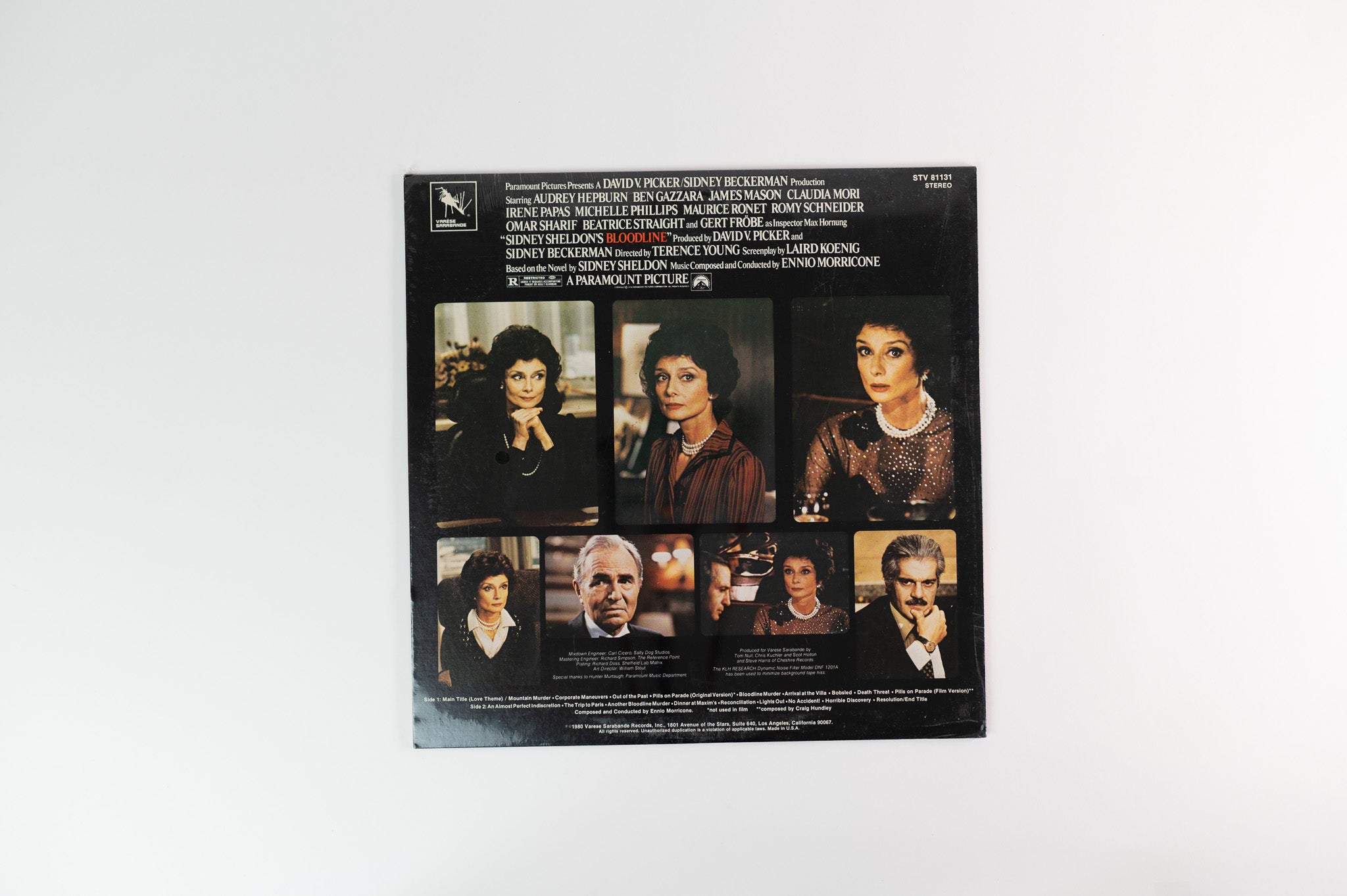 Ennio Morricone - Bloodline (Original Motion Picture Soundtrack) on Varese Sarabande - Sealed