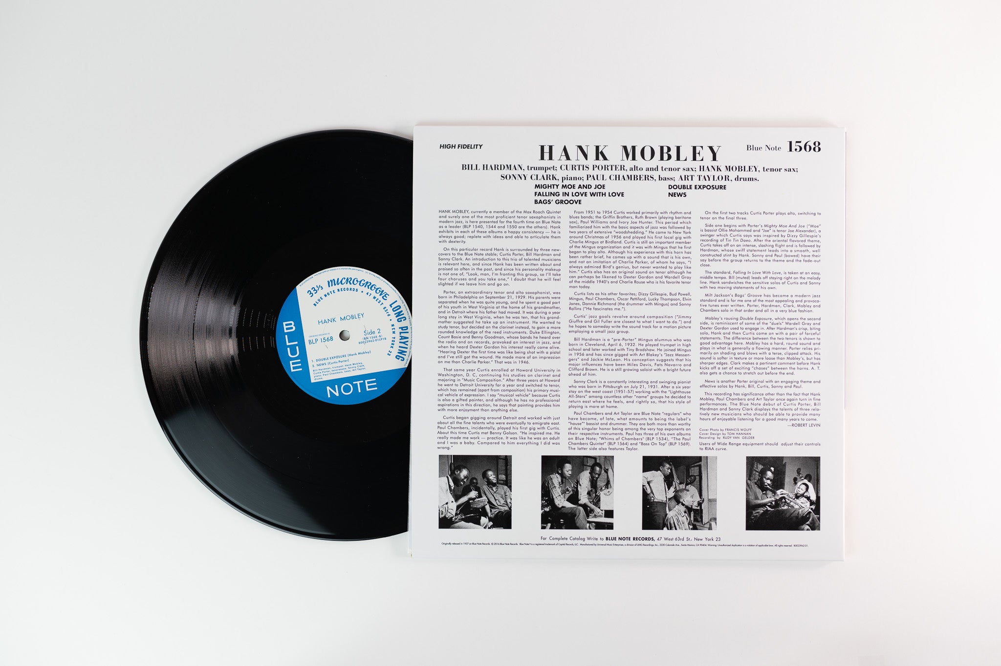 Hank Mobley - Hank Mobley on Music Matters - BLP 1568 Mono Audiophile Pressing