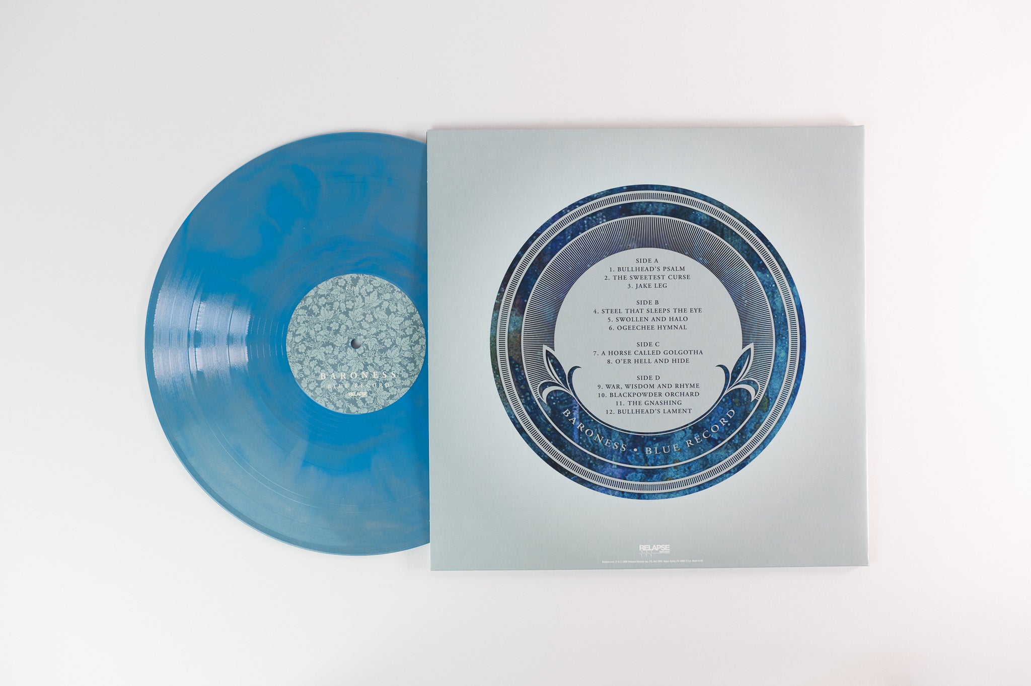 Baroness - Blue Record on Relapse - Blue Colored Vinyl