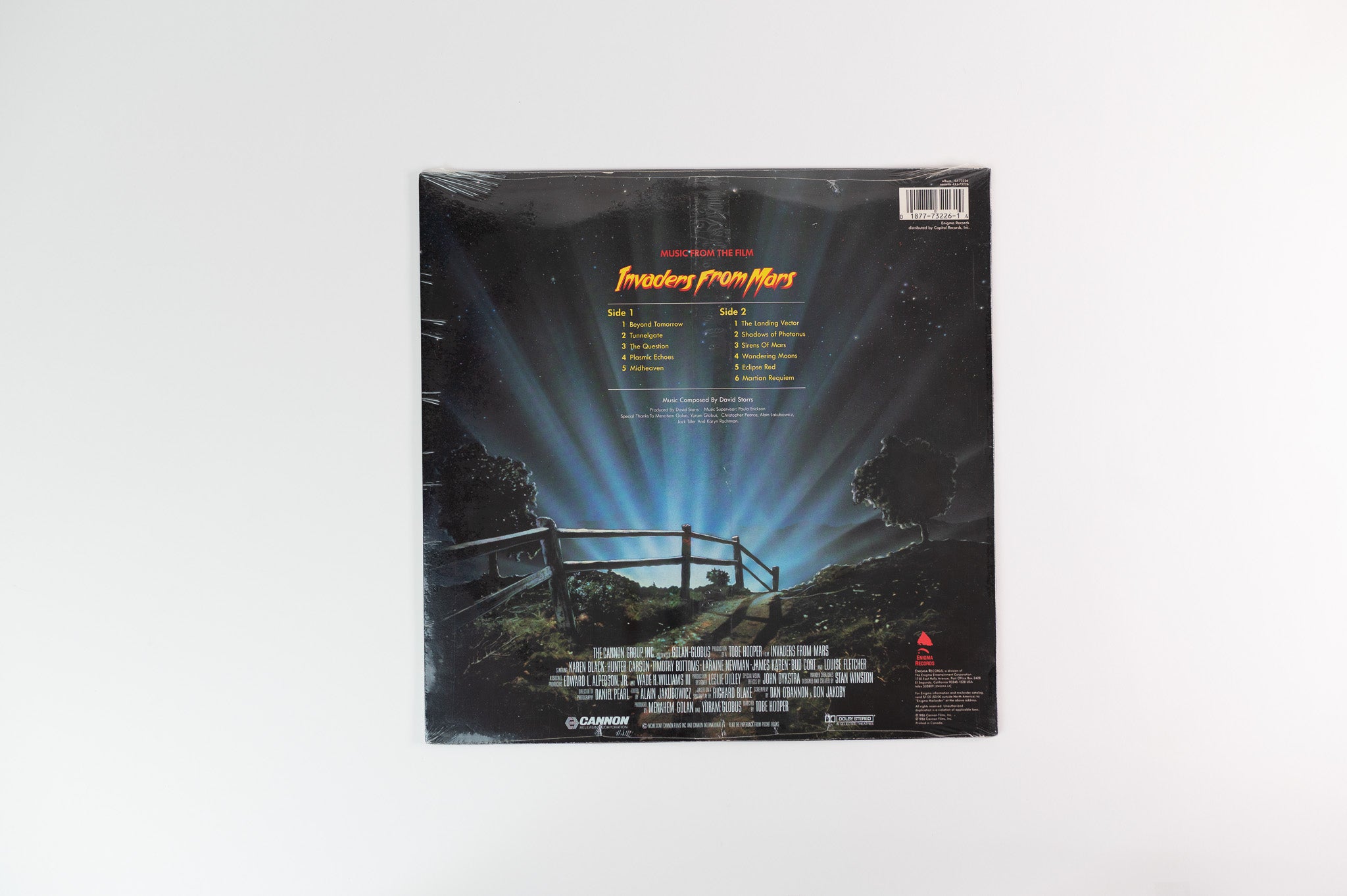 David Storrs - Invaders From Mars - Music From The Film on Enigma - Sealed