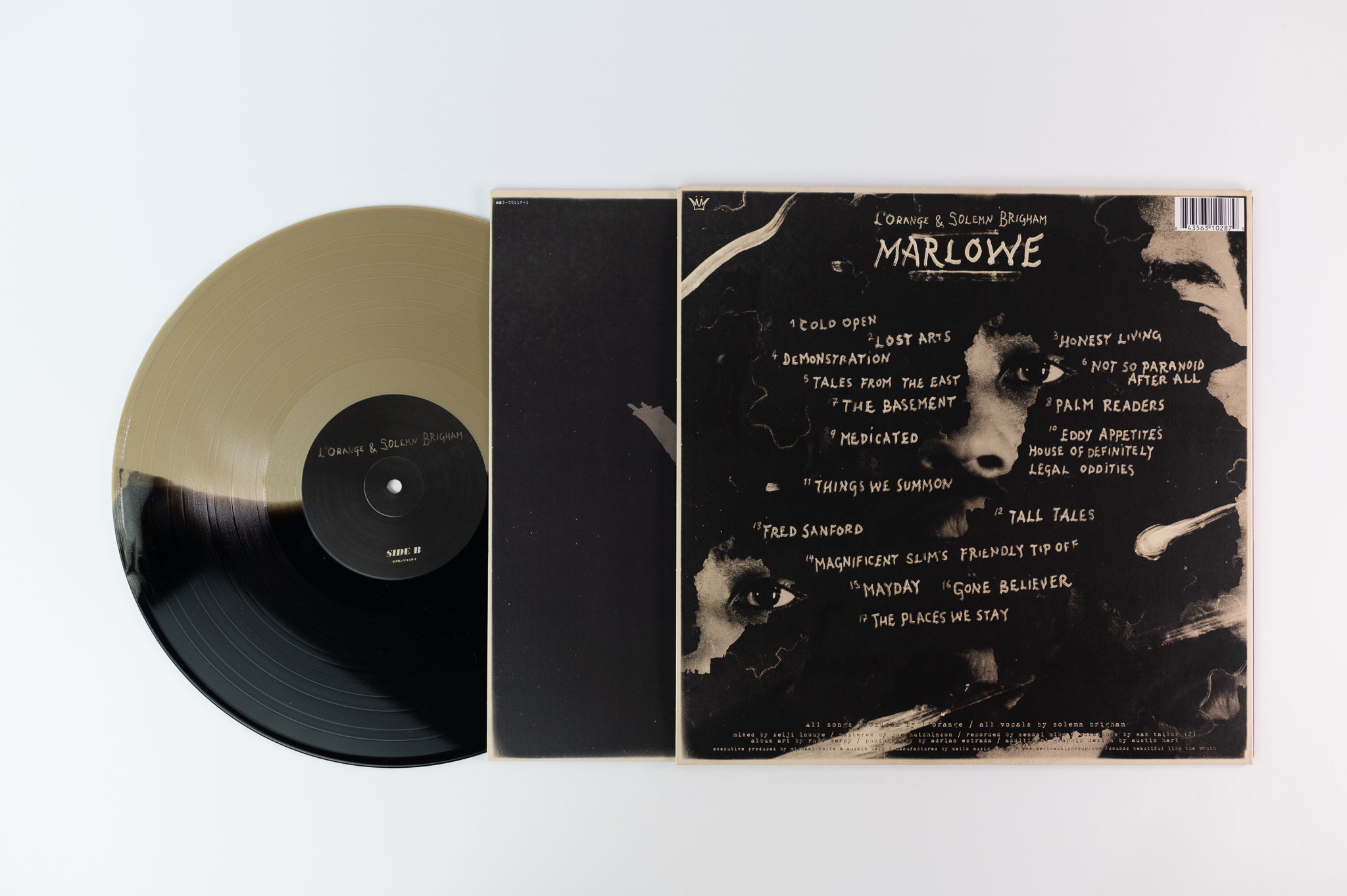 Marlowe - Marlowe on Mello Music Group Black & Gold Half & Half Vinyl