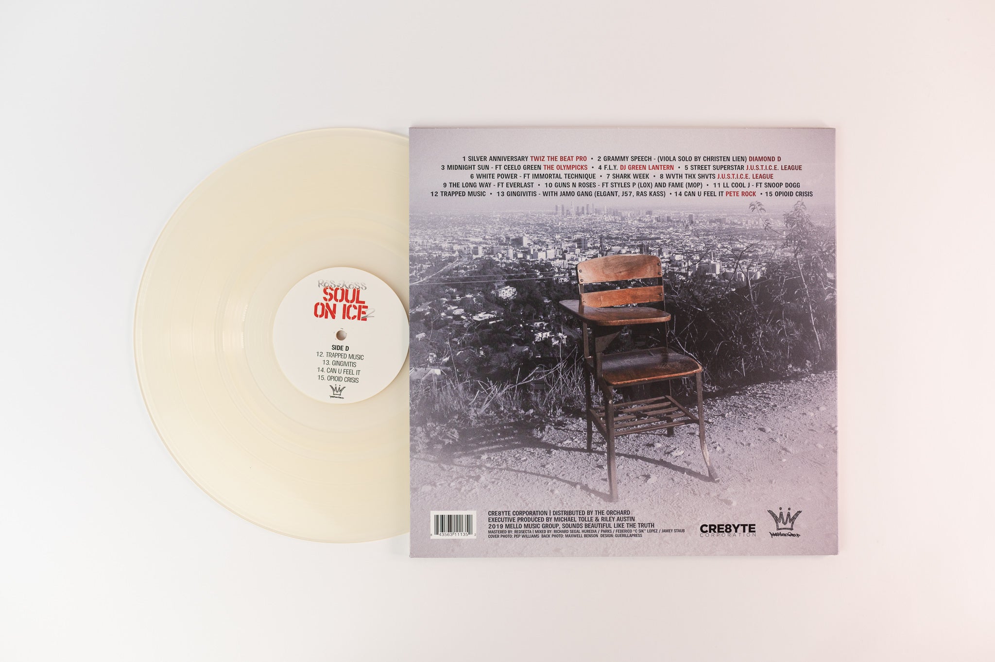 Ras Kass - Soul on Ice 2 on Mello Music Group Clear Vinyl