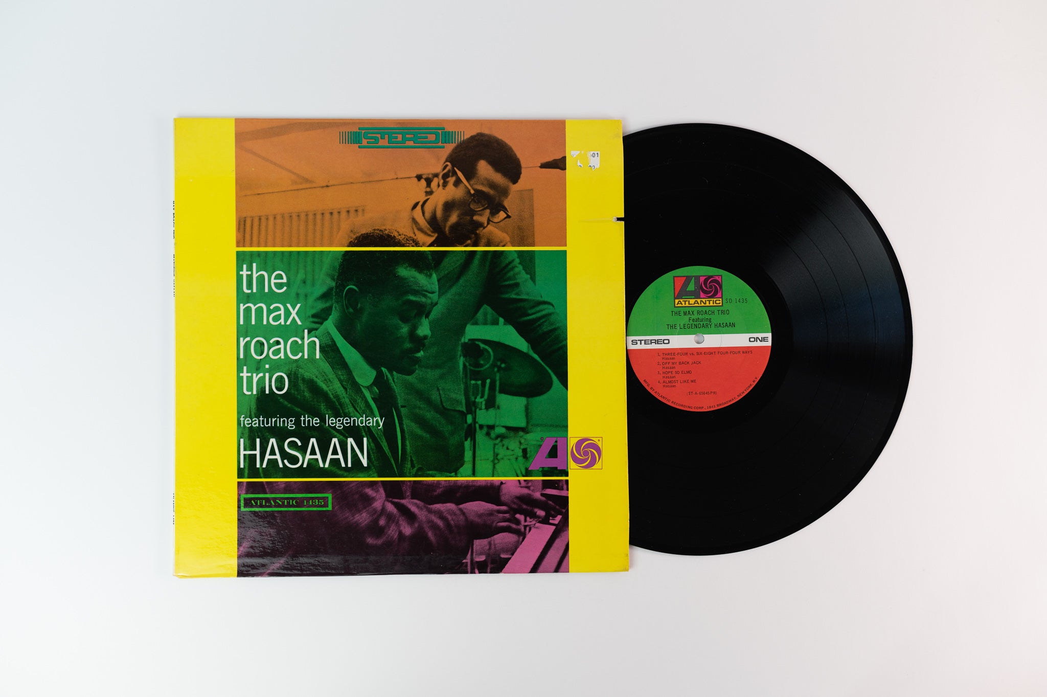 The Max Roach Trio – The Max Roach Trio Featuring The Legendary Hasaan on Atlantic Stereo Reissue