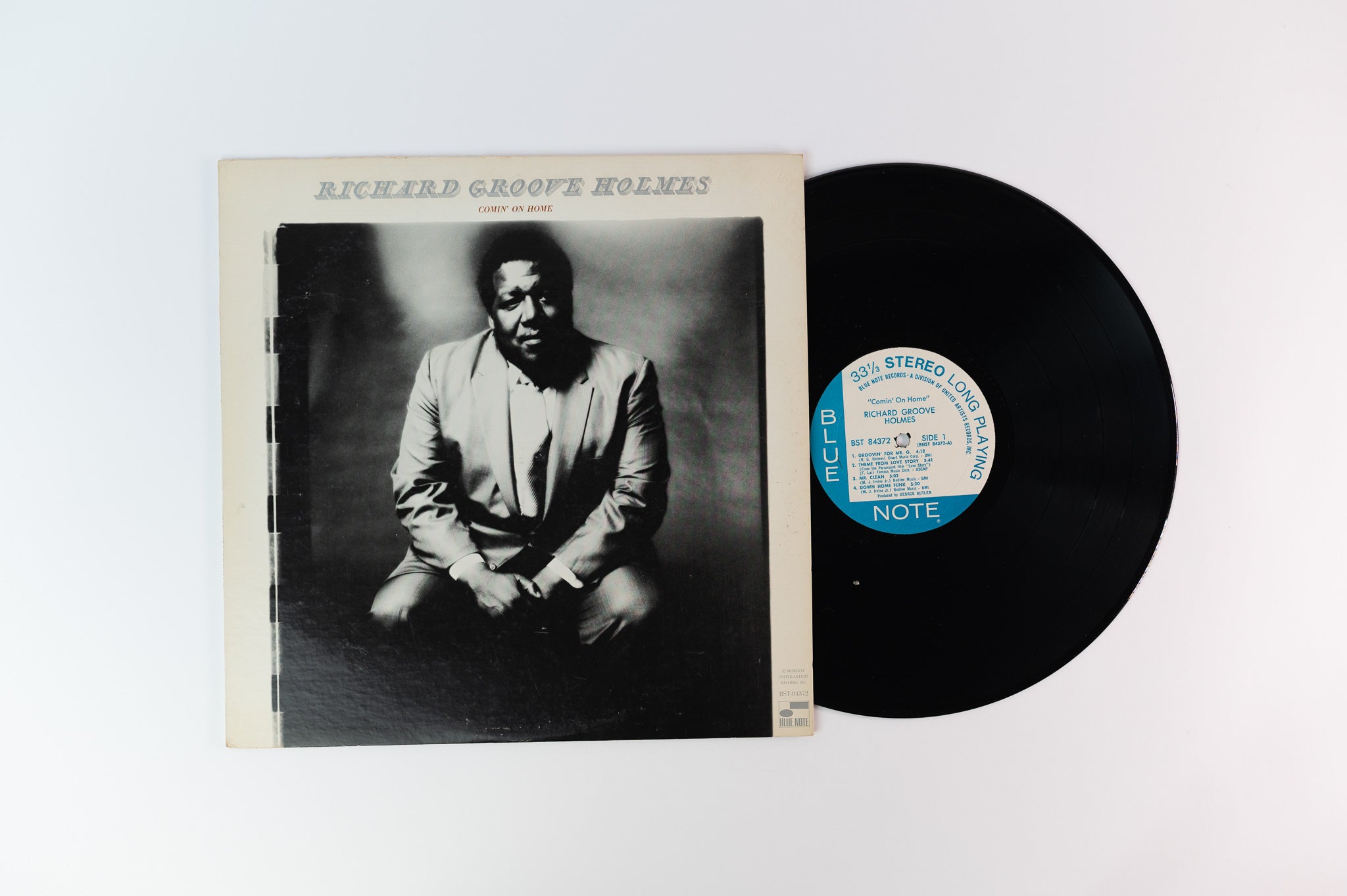 Richard "Groove" Holmes - Comin' On Home on Blue Note United Artists Stereo Reissue