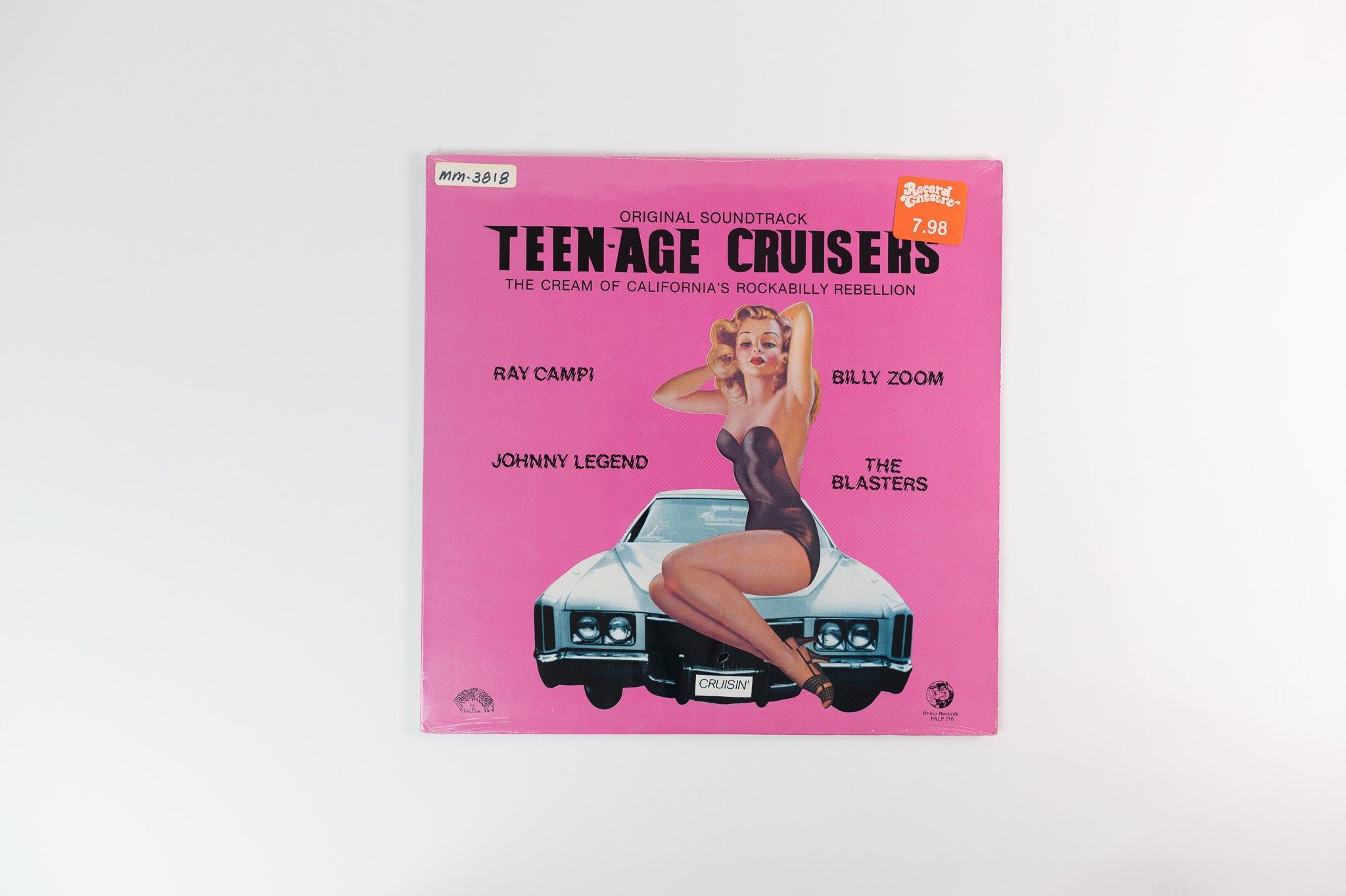 Various - Teen-Age Cruisers Original Soundtrack on Rhino Records - Sealed