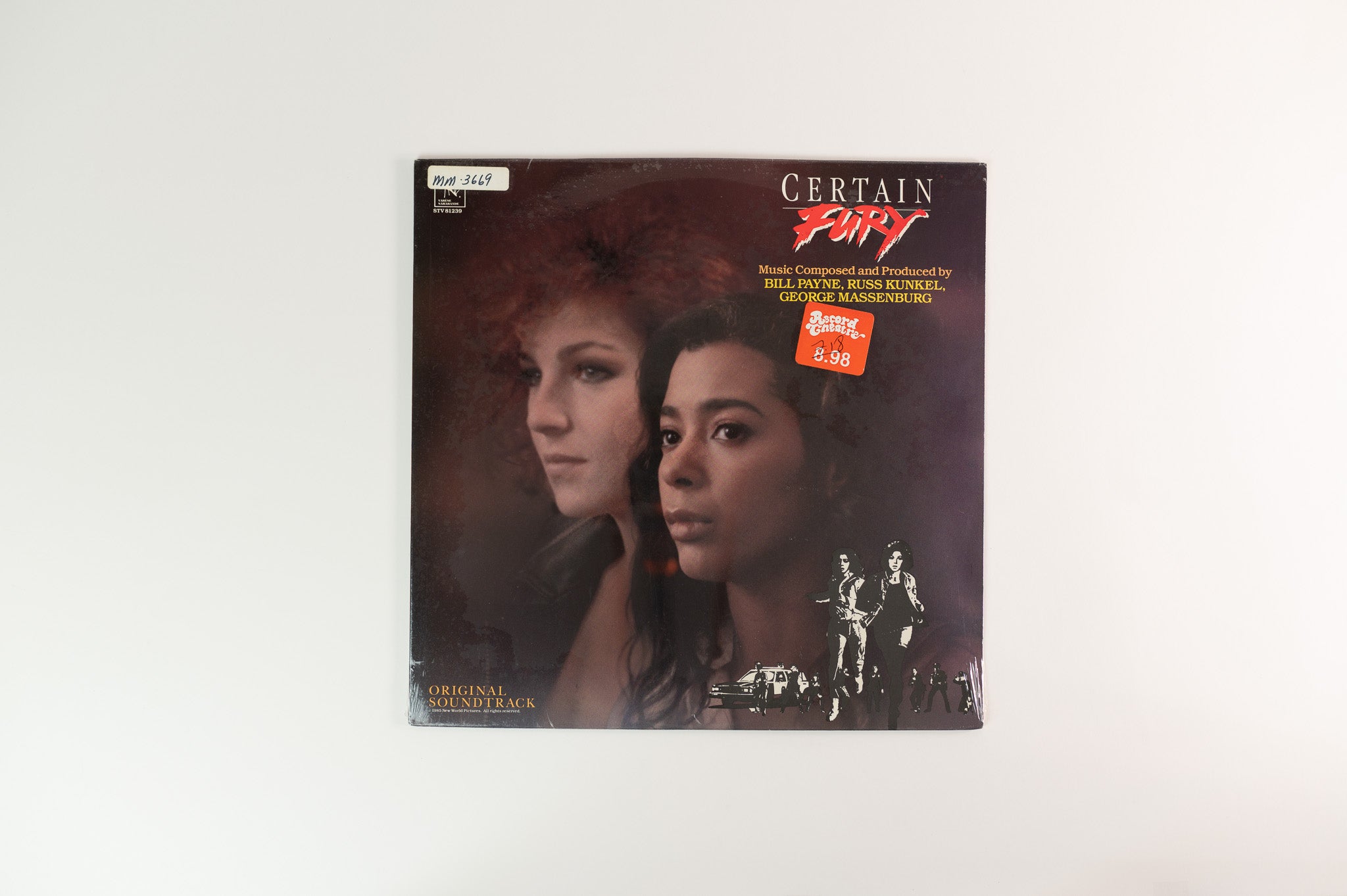 Bill Payne - Certain Fury (Original Soundtrack) on Varese Sarabande - Sealed
