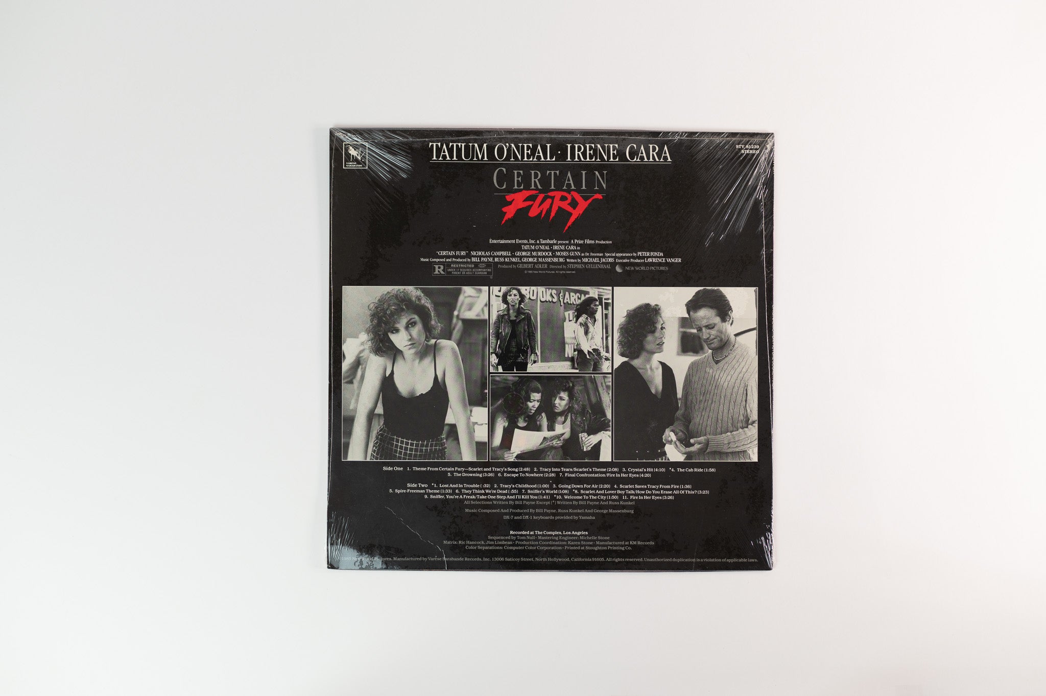 Bill Payne - Certain Fury (Original Soundtrack) on Varese Sarabande - Sealed