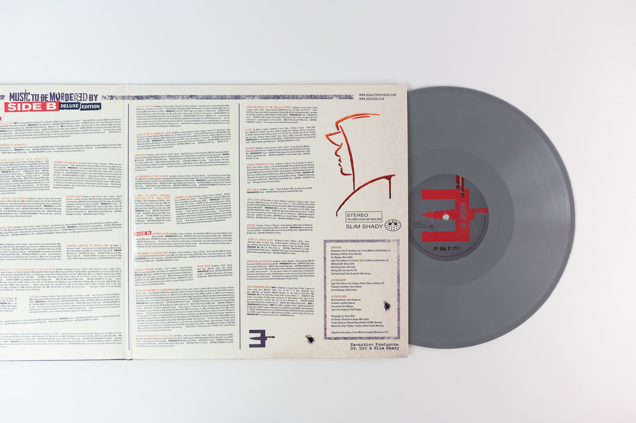 Eminem - Music To Be Murdered By (Side B) on Aftermath Shady Limited Grey Vinyl Reissue
