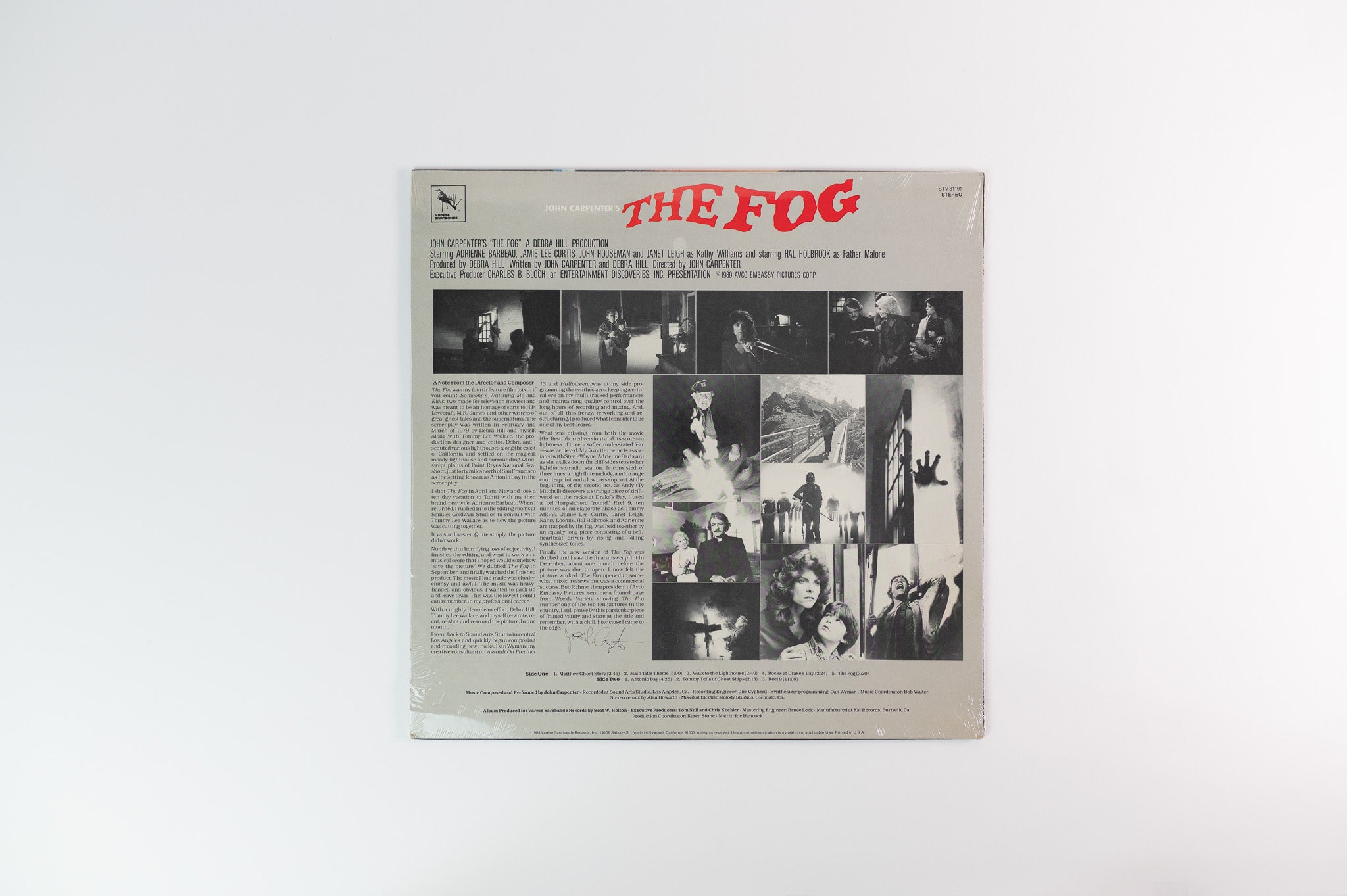 John Carpenter - The Fog (Original Motion Picture Soundtrack)