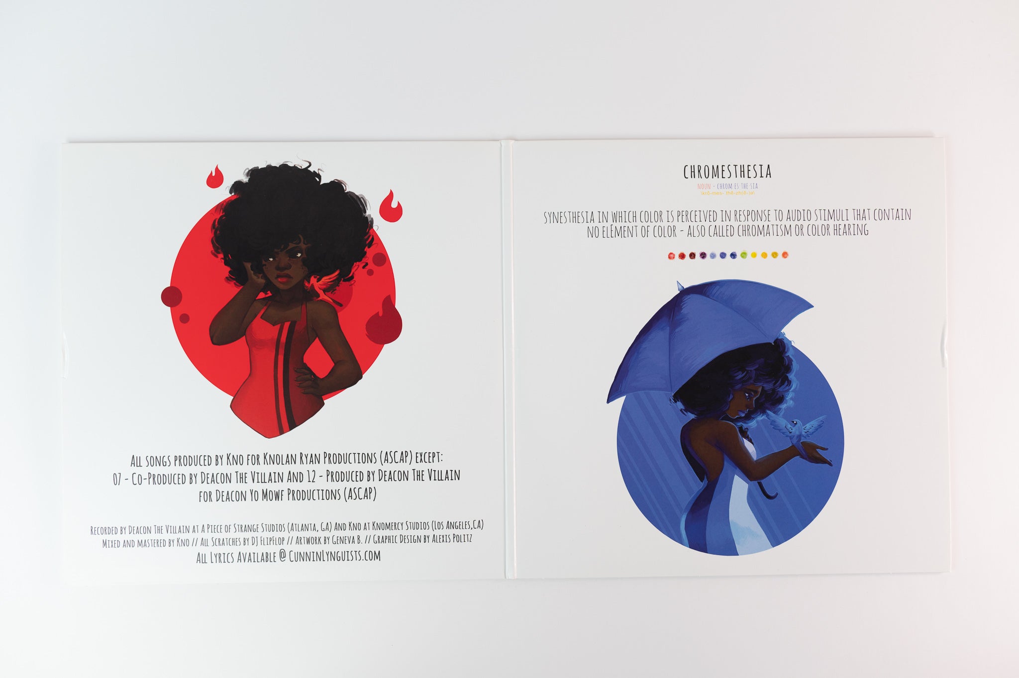 CunninLynguists - Rose Azura Njano on A Piece of Strange Limited Yellow Galaxy Vinyl