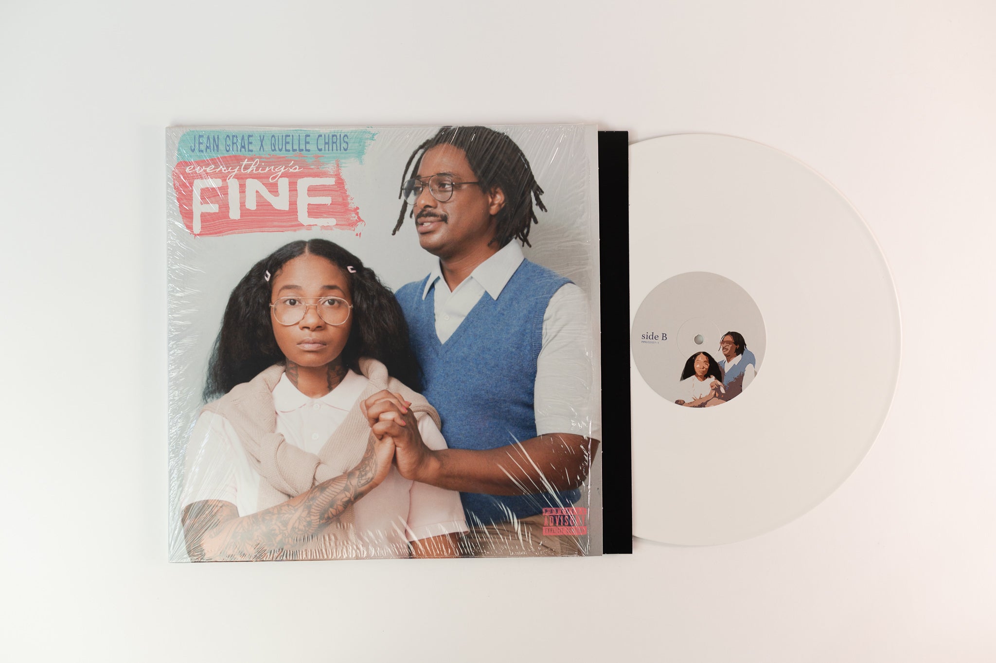 Jean Grae - Everything's Fine on Mello Music Group Limited White Vinyl