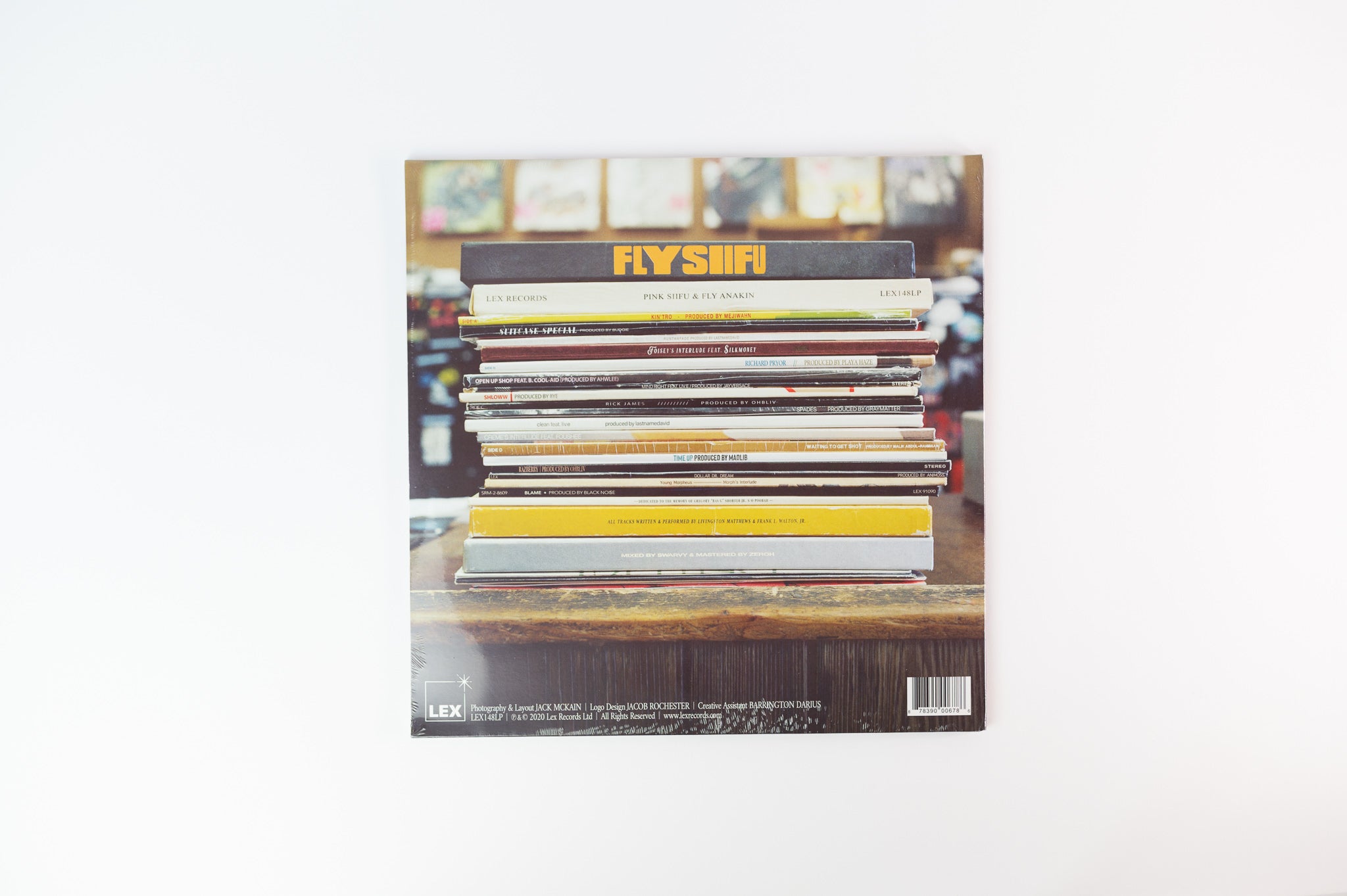 Pink Siifu - FlySiifu's Records & Tapes on Lex Records Orange Vinyl Sealed