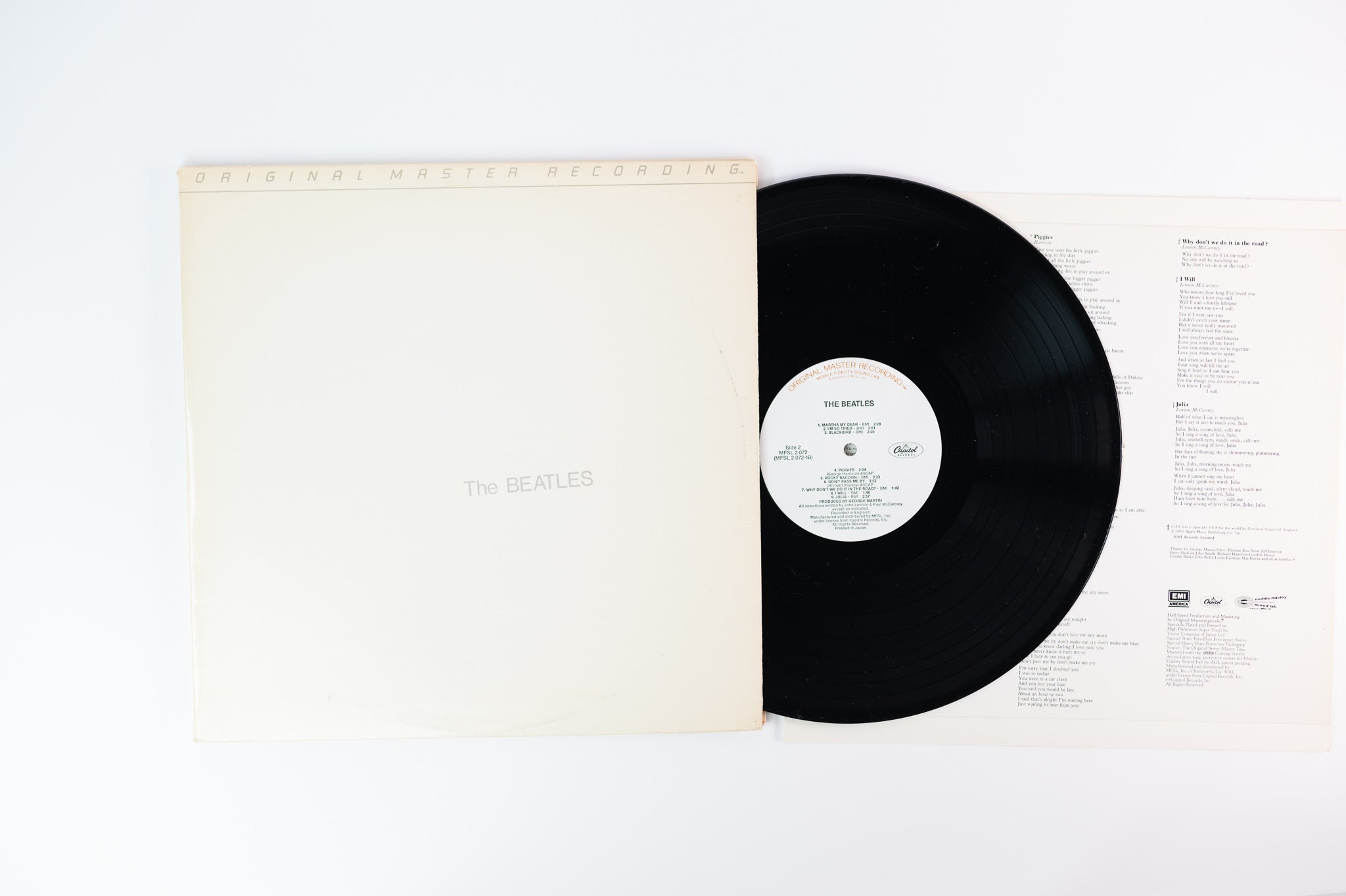 The Beatles - The Beatles on Mobile Fidelity Sound Lab LImited Reissue