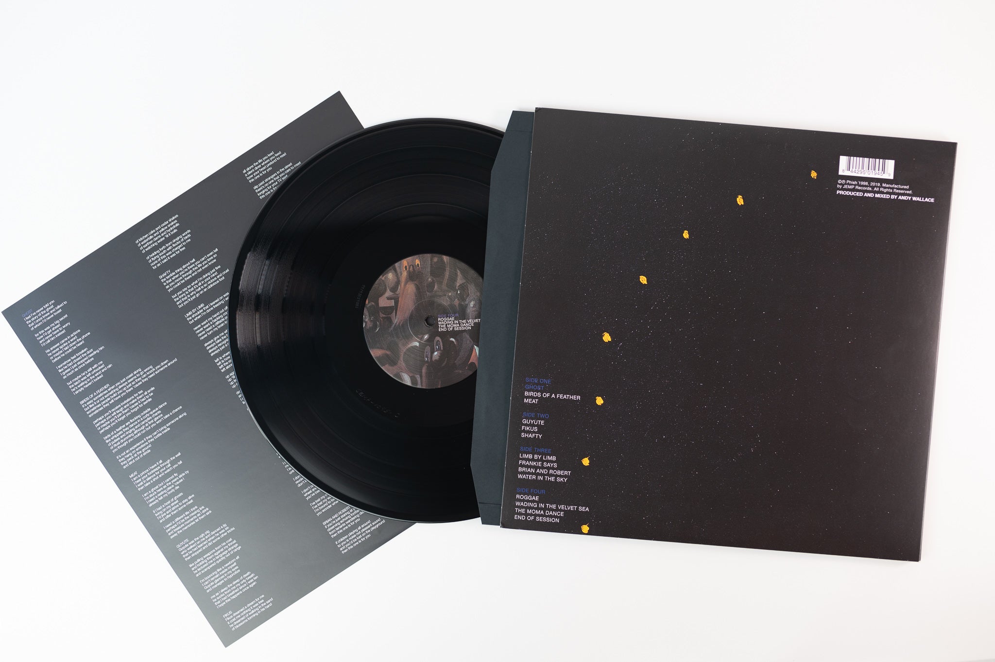 Phish - The Story Of The Ghost on Jemp Limited Red / Black Vinyl