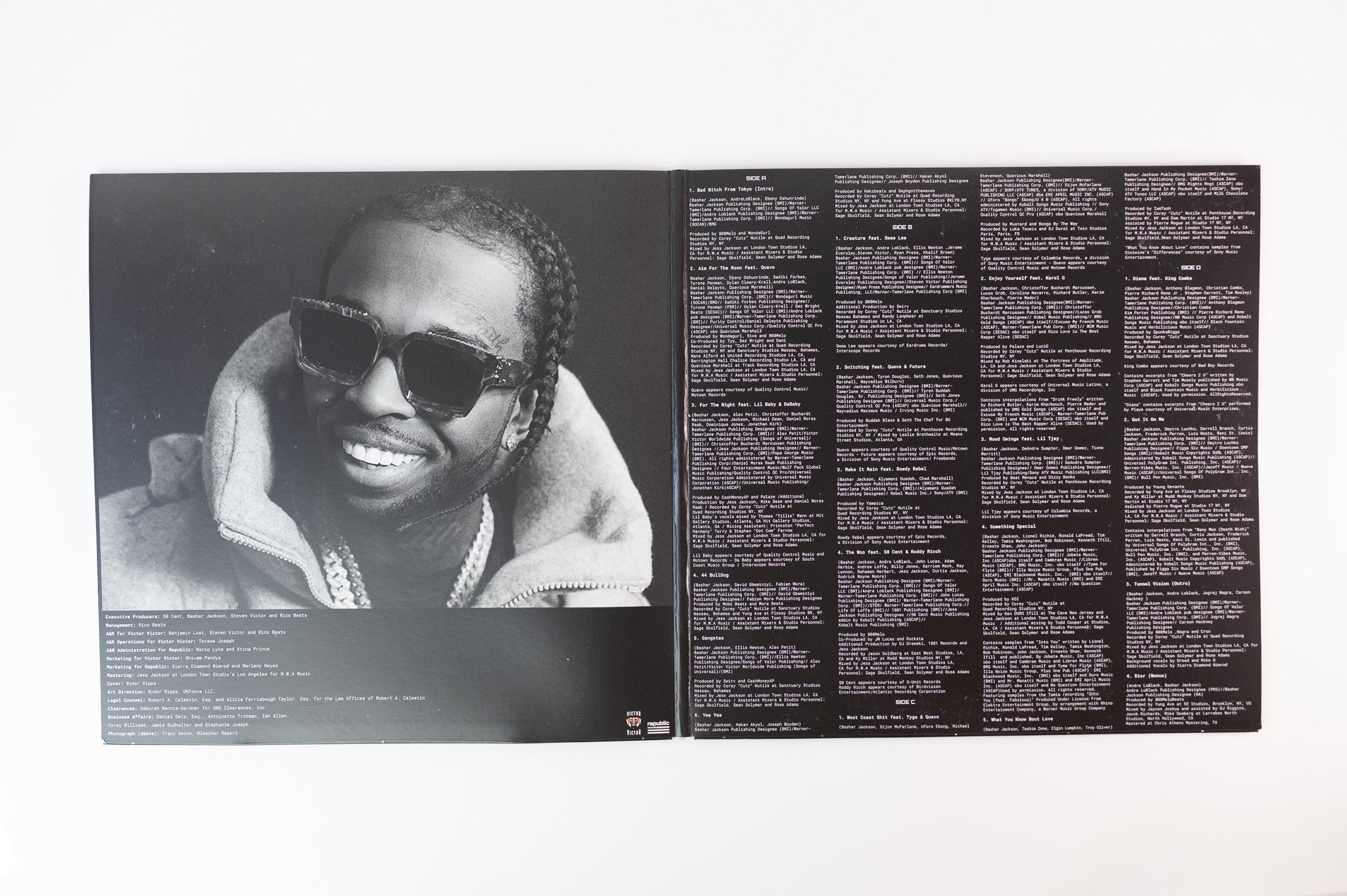 Pop Smoke - Shoot For The Stars Aim For The Moon on Republic Limited Edition Blue Vinyl