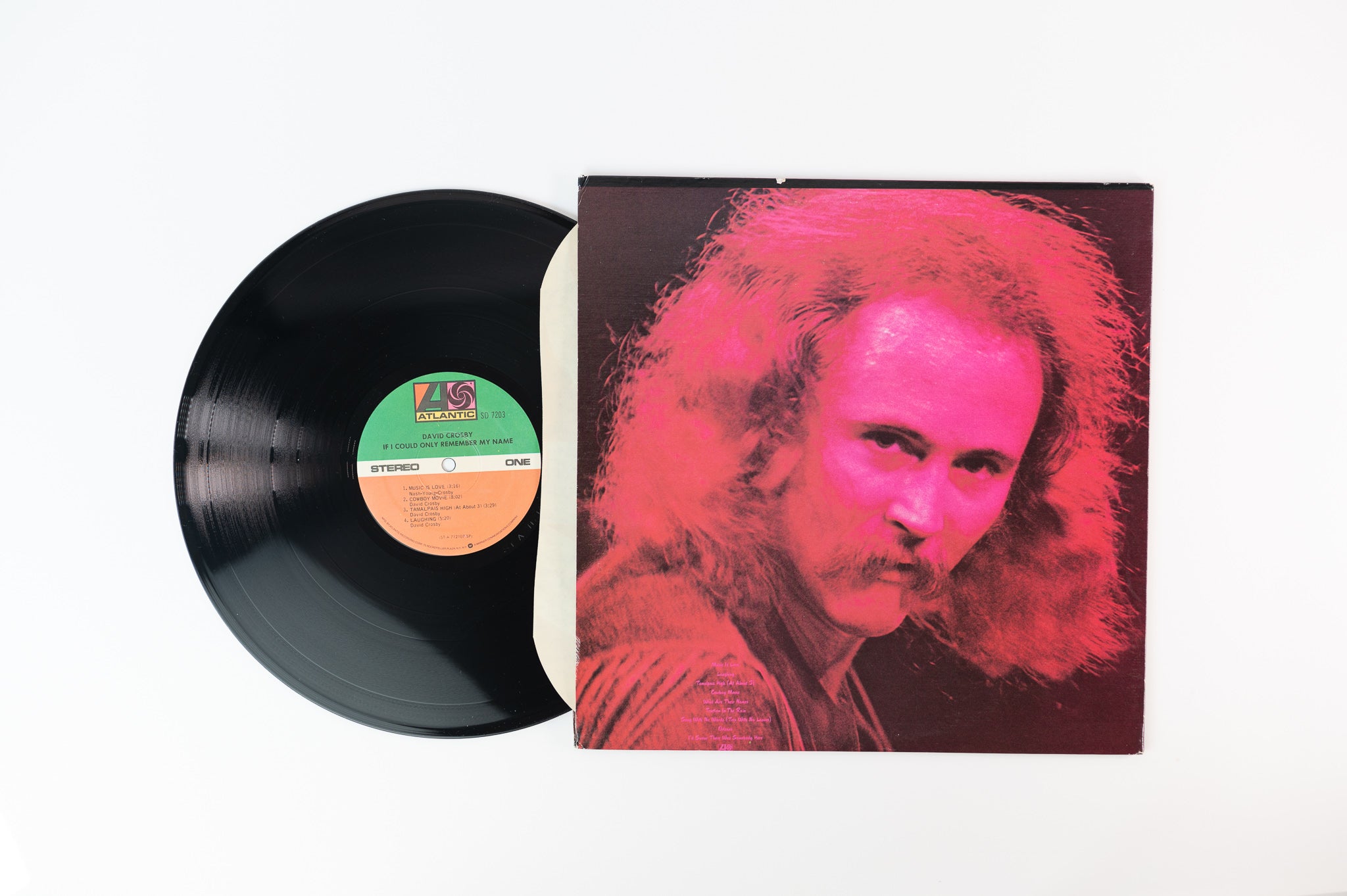 David Crosby - If I Could Only Remember My Name on Atlantic Reissue
