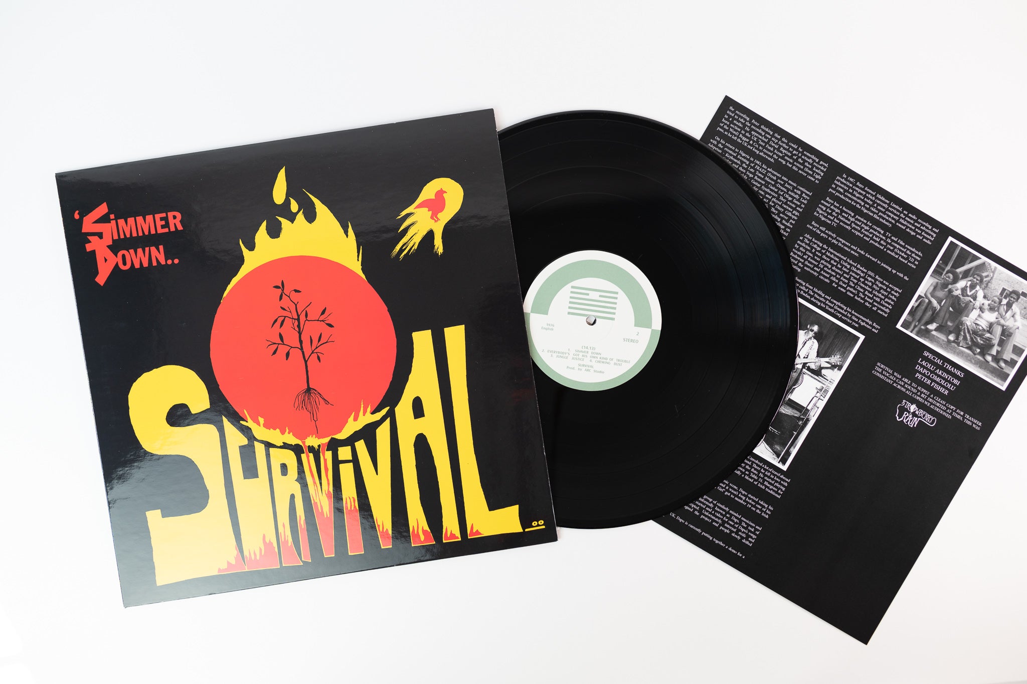 Survival - Simmer Down on Strawberry Rain Reissue
