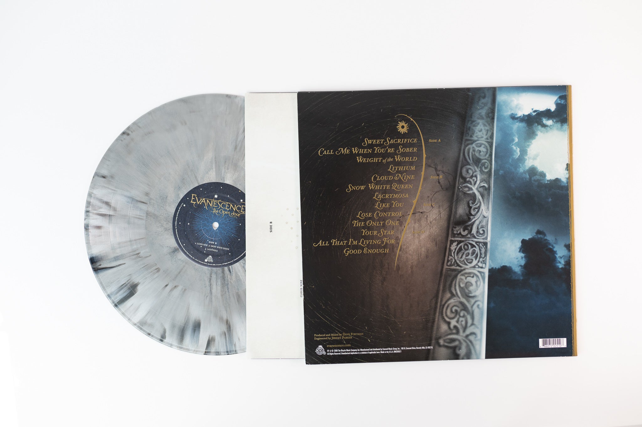 Evanescence - The Open Door on Craft Recording Limited RSD 2021 Grey Marbled Vinyl Reissue