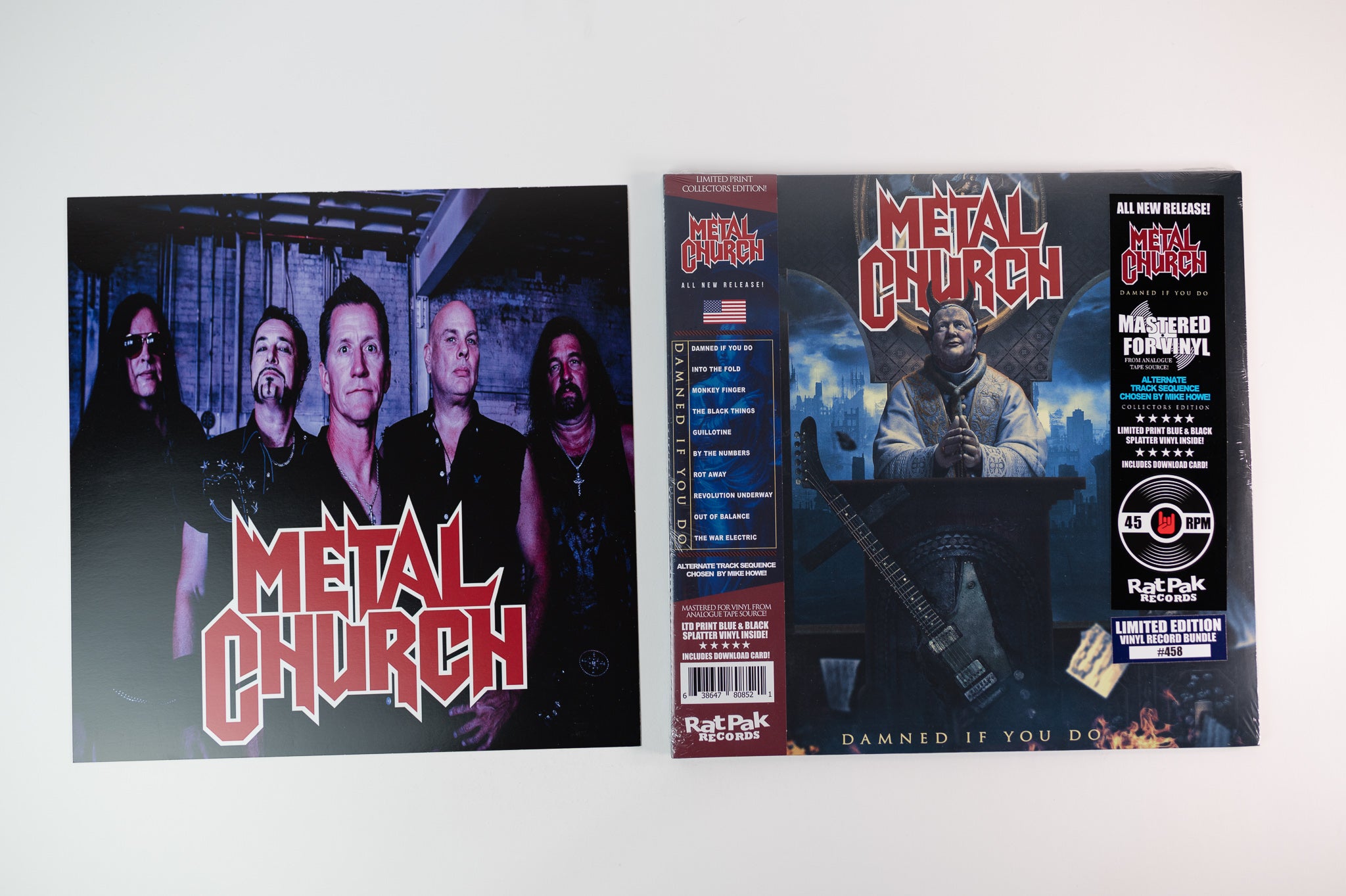 Metal Church - Damned If You Do on Rat Pak Records