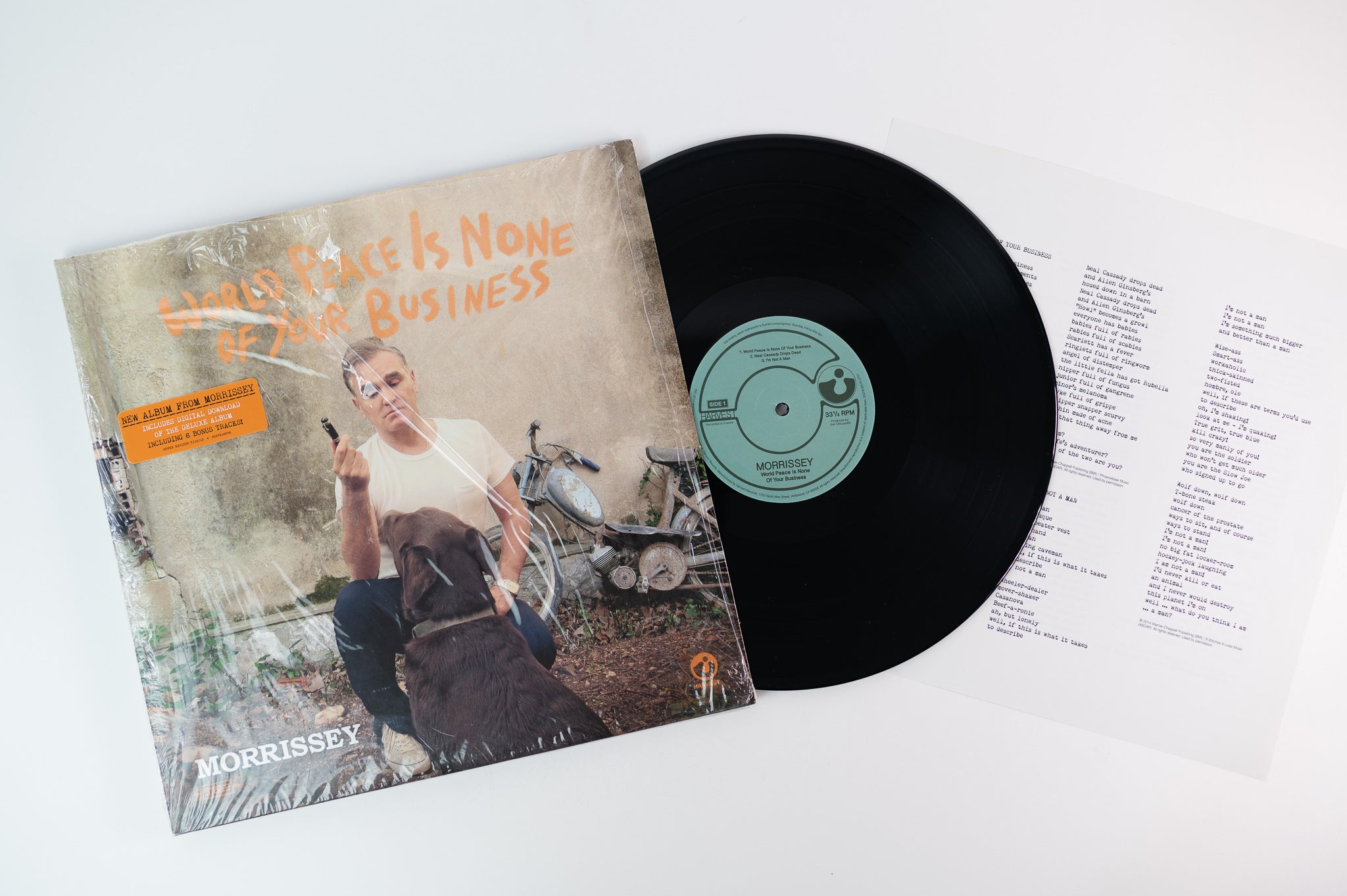 Morrissey - World Peace Is None Of Your Business on Harvest