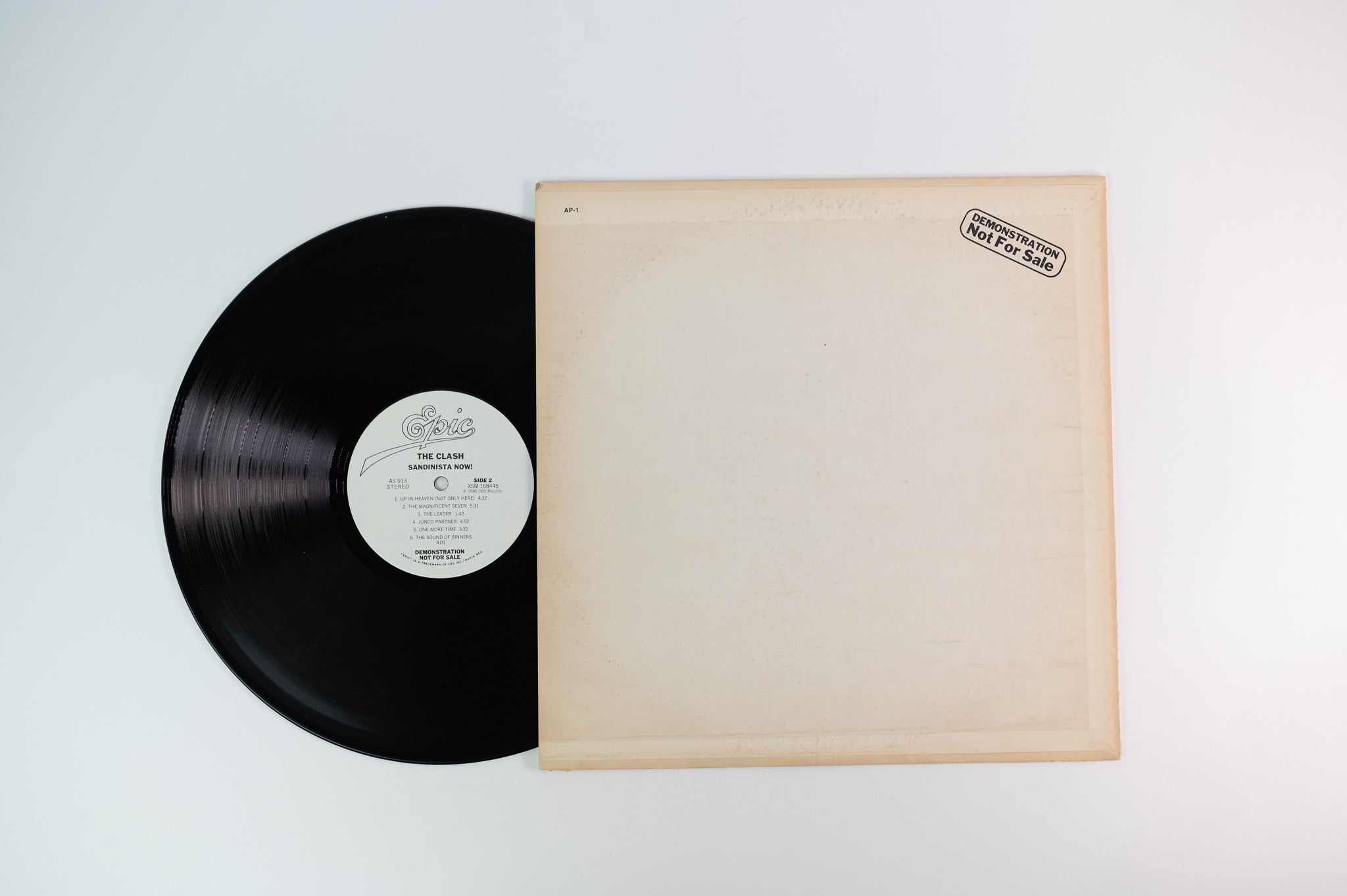 The Clash - Sandinista Now! Promo Sampler on Epic