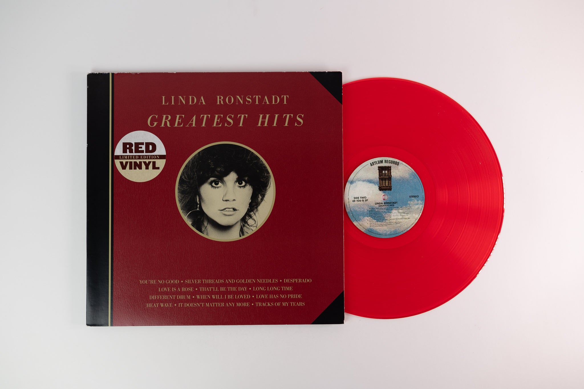 Linda Ronstadt - Greatest Hits on Asylum Red Vinyl