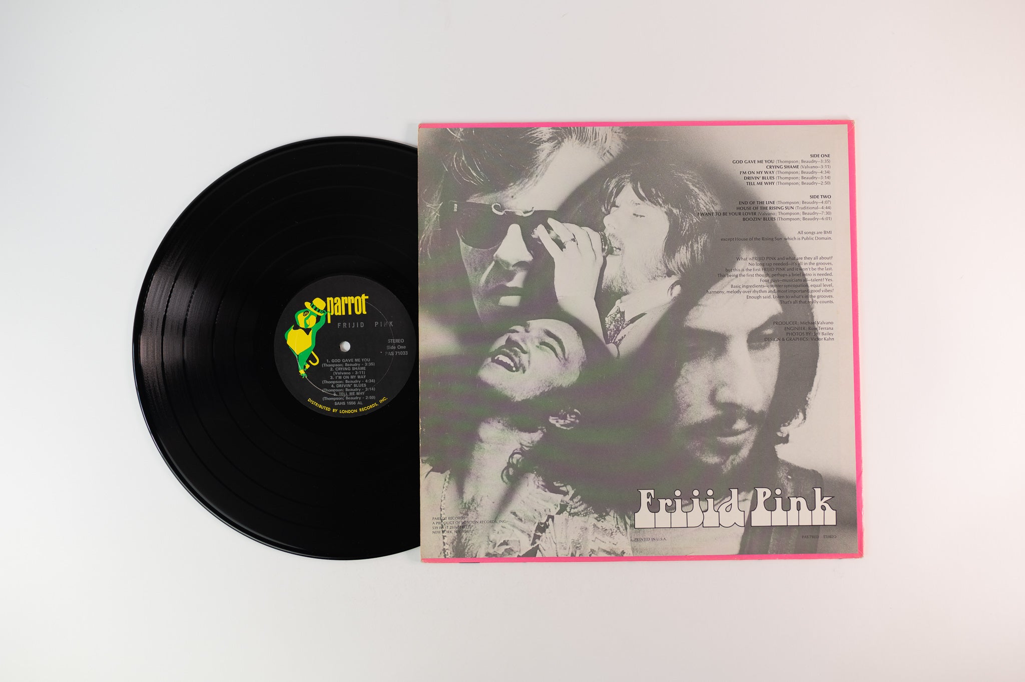 Frijid Pink - Frijid Pink on Parrot