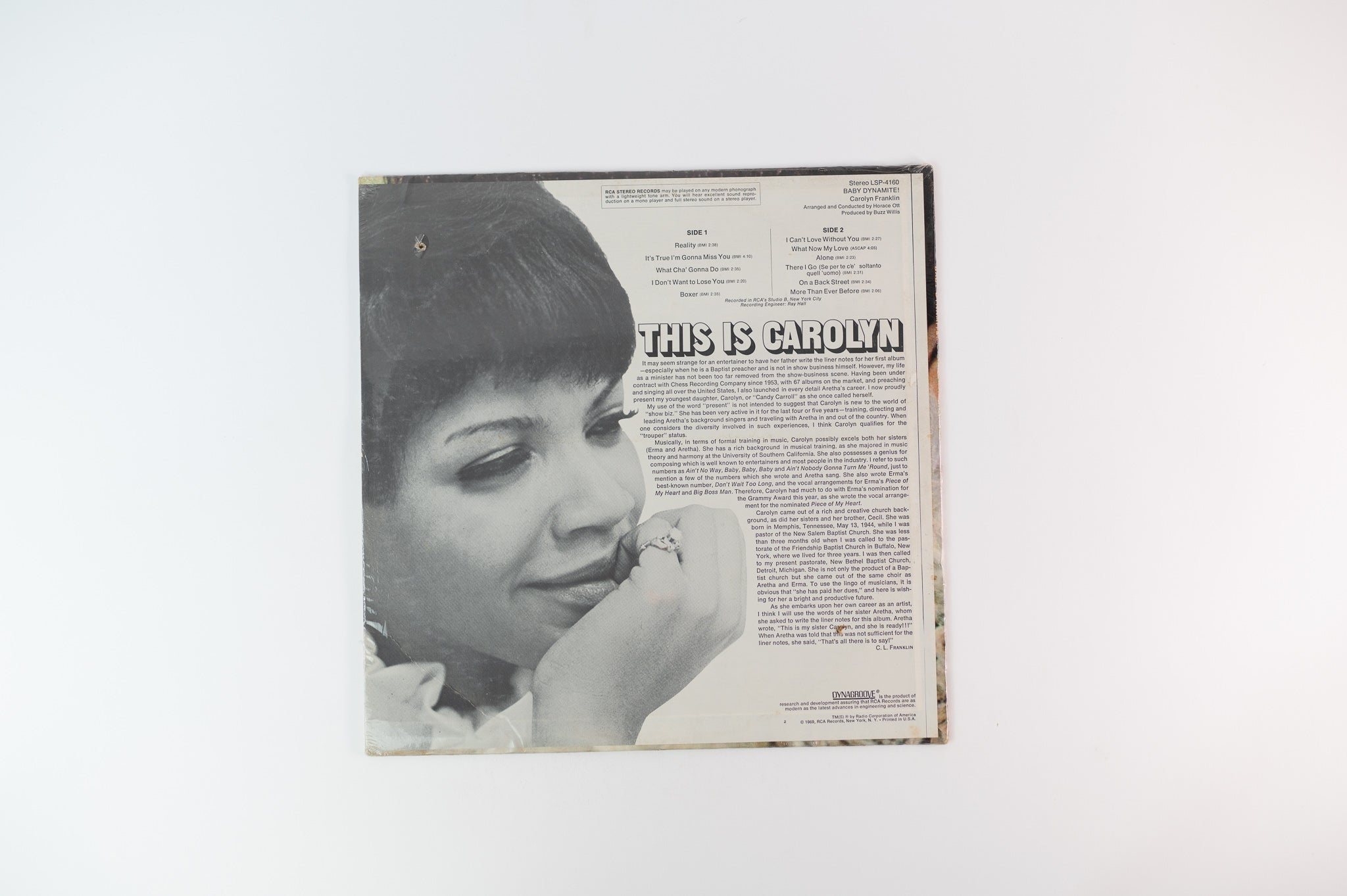 Carolyn Franklin - Baby Dynamite! on RCA Victor Sealed