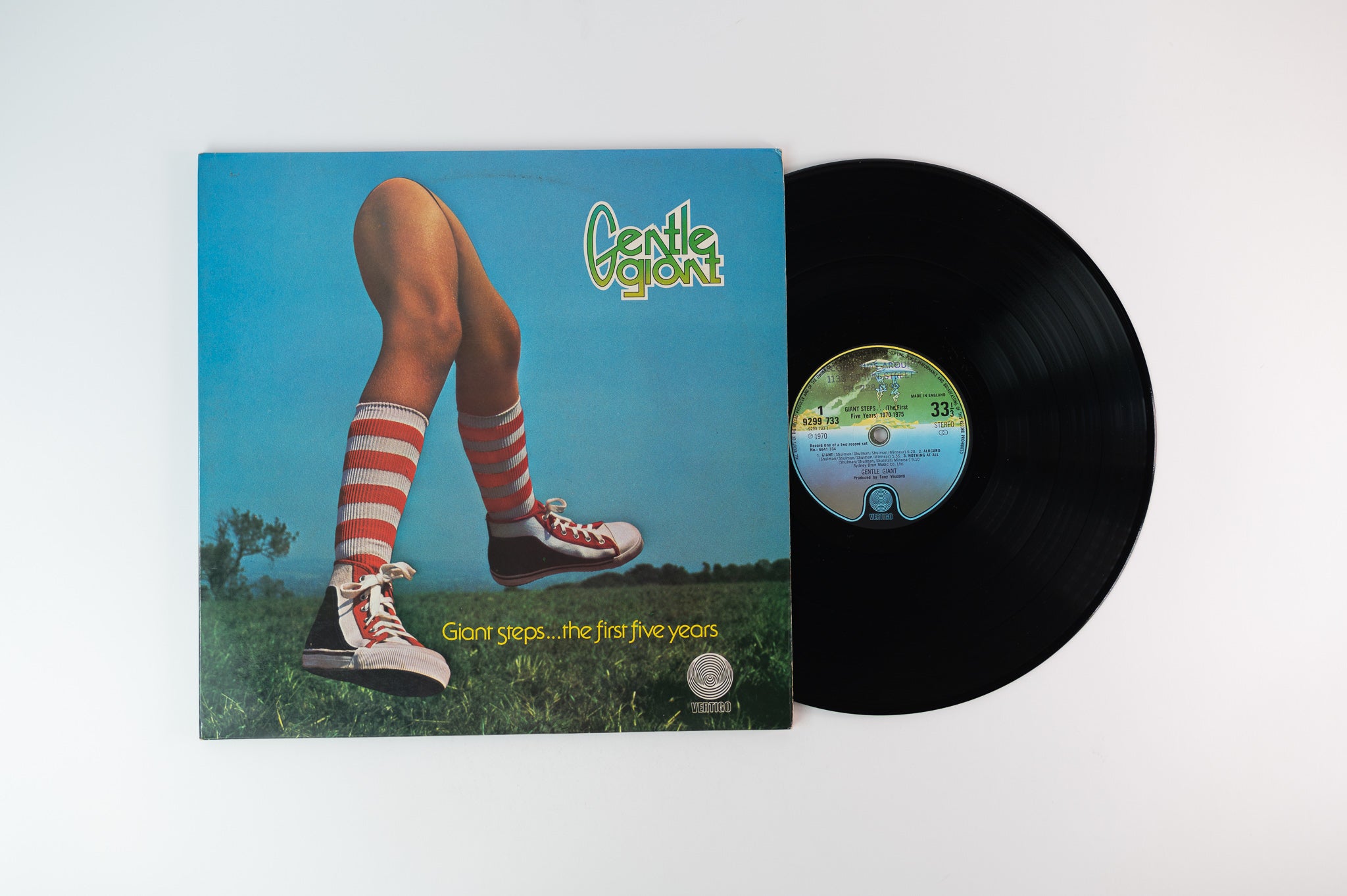 Gentle Giant - Giant Steps... The First Five Years on Vertigo UK Pressing