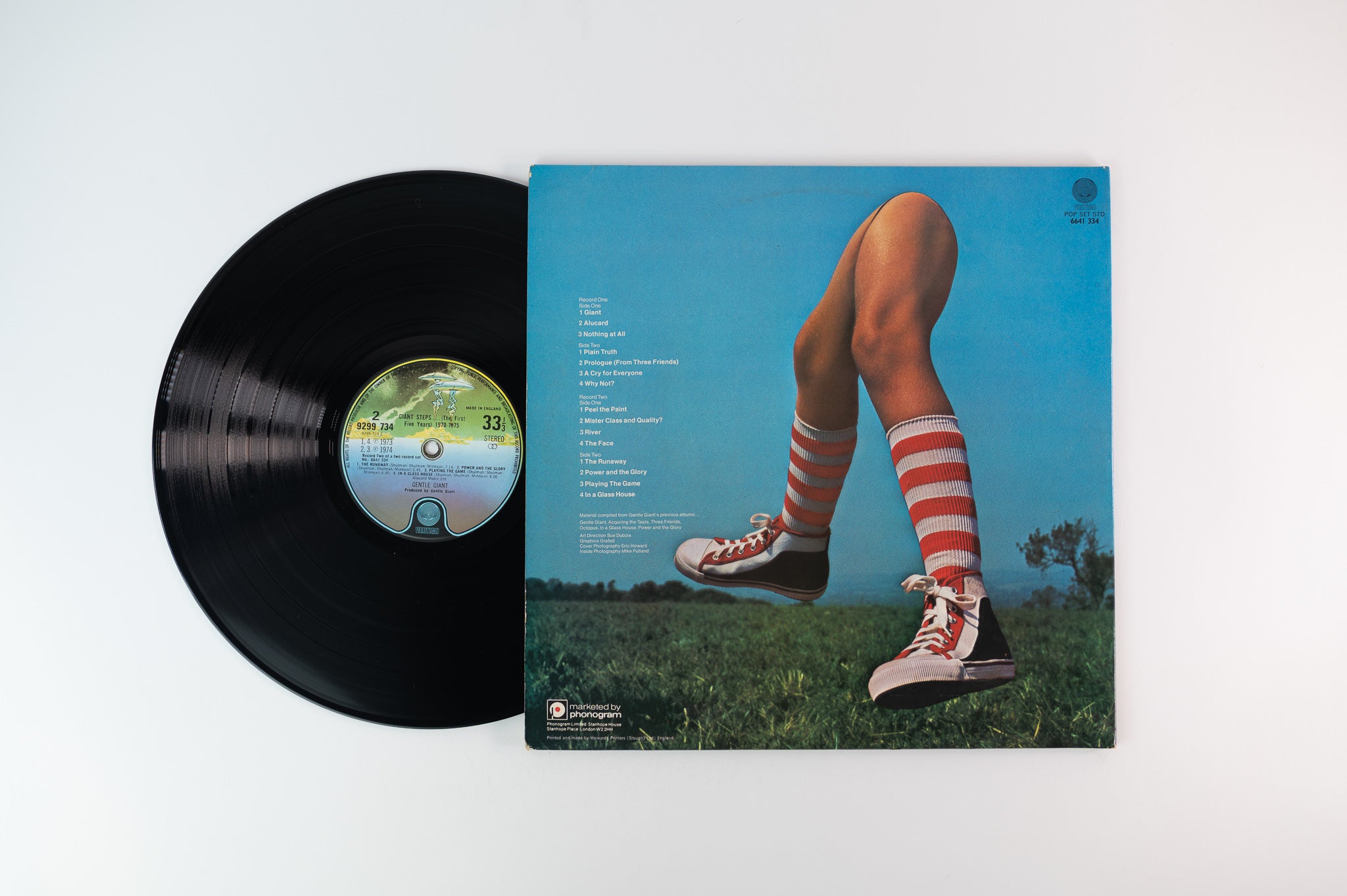 Gentle Giant - Giant Steps... The First Five Years on Vertigo UK Pressing