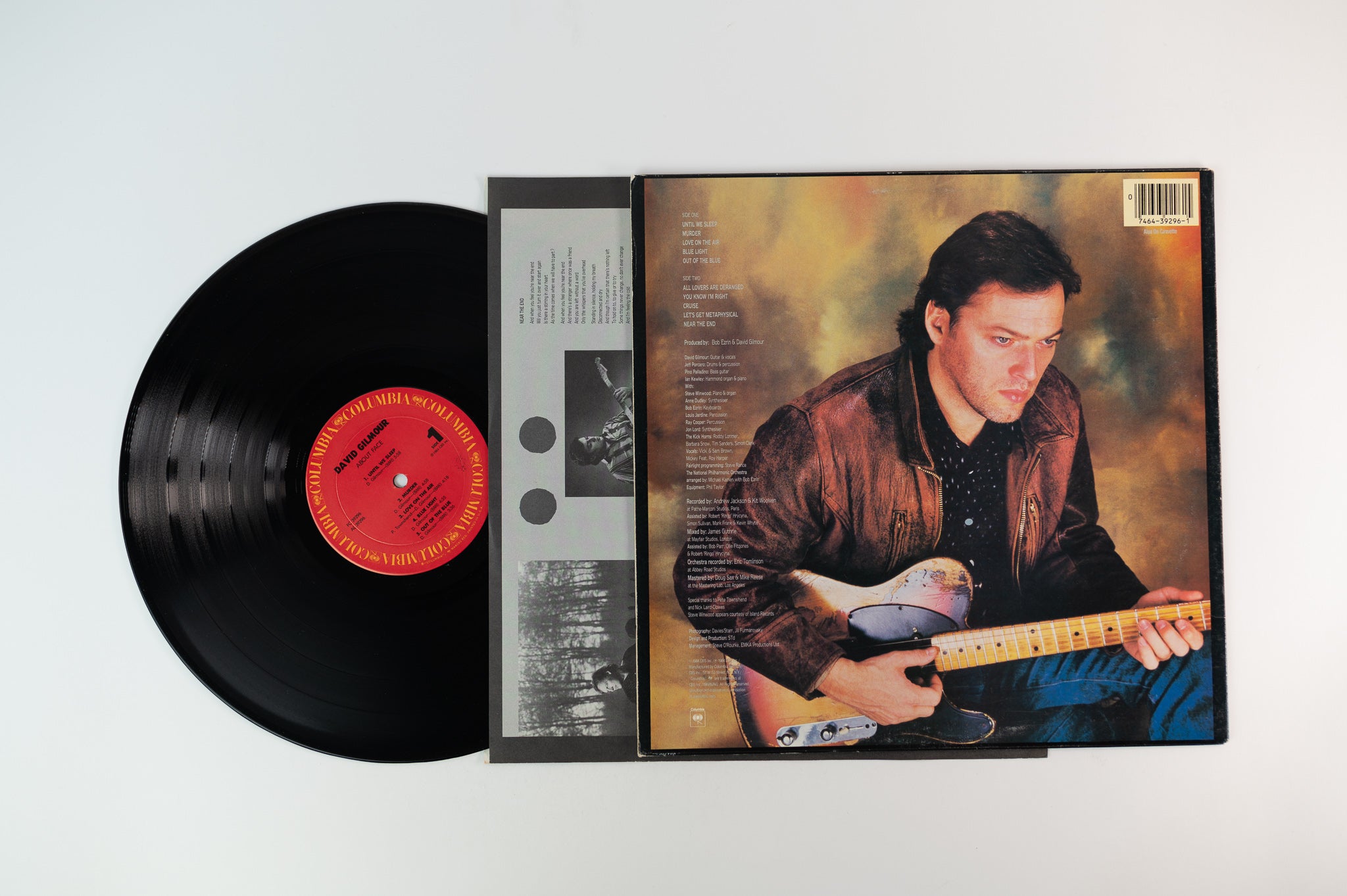 David Gilmour - About Face on Columbia