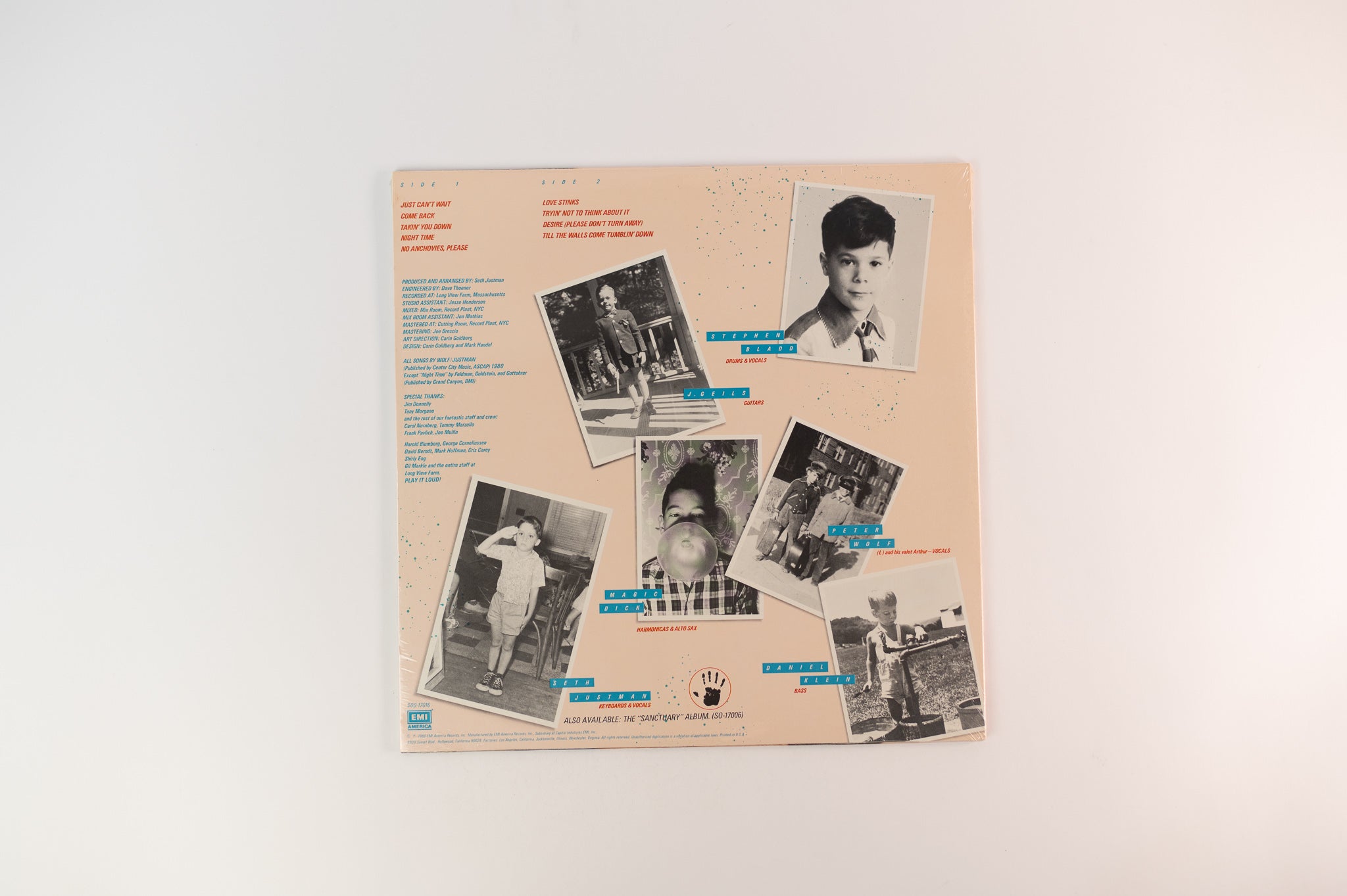 The J. Geils Band - Love Stinks on EMI America Sealed