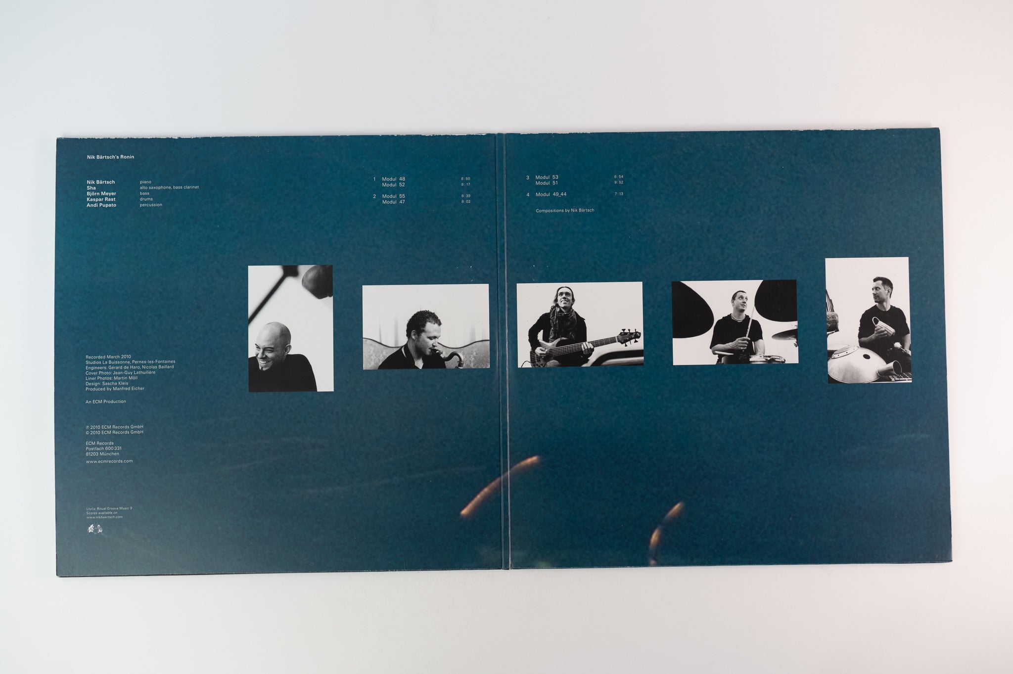 Nik Bärtsch's Ronin - Llyrìa on ECM