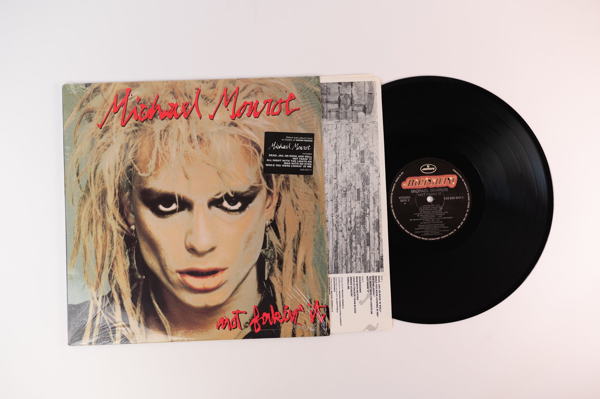 Michael Monroe - Not Fakin' It on Mercury