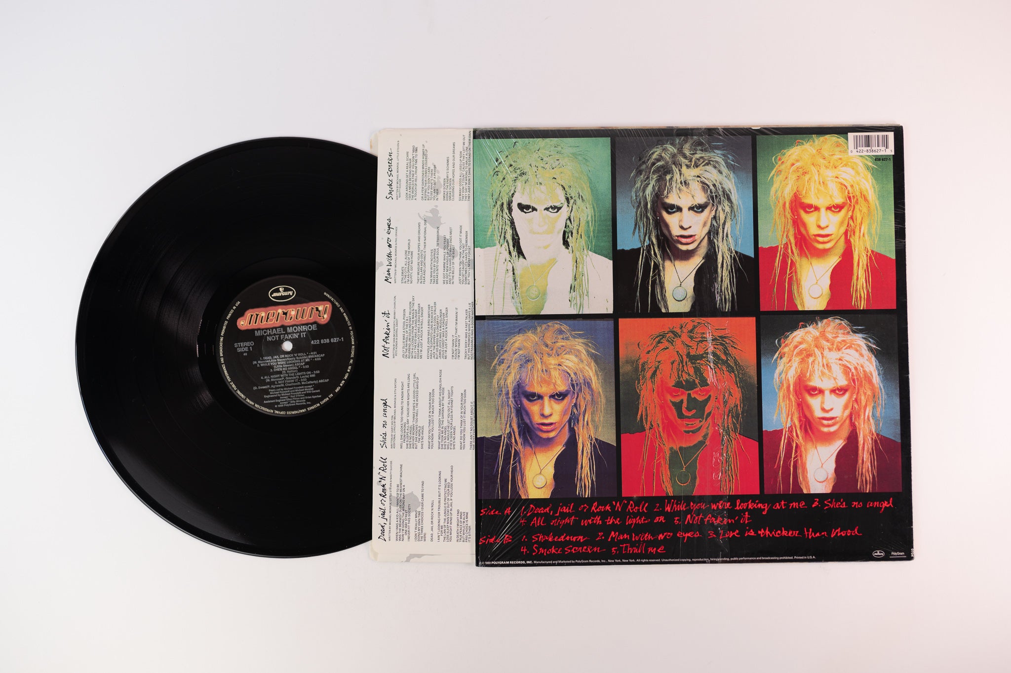 Michael Monroe - Not Fakin' It on Mercury