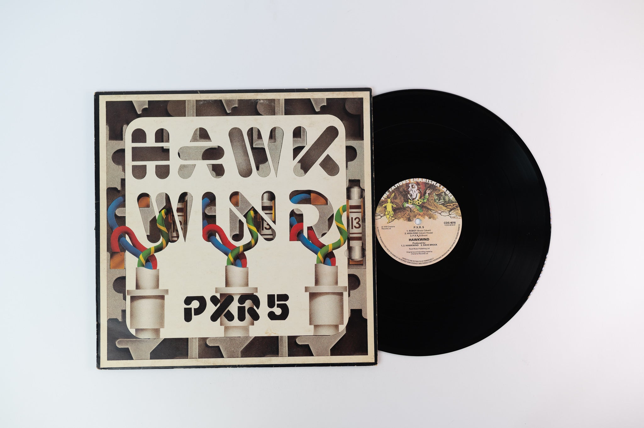 Hawkwind - P.X.R.5 on Famous Charisma UK Pressing