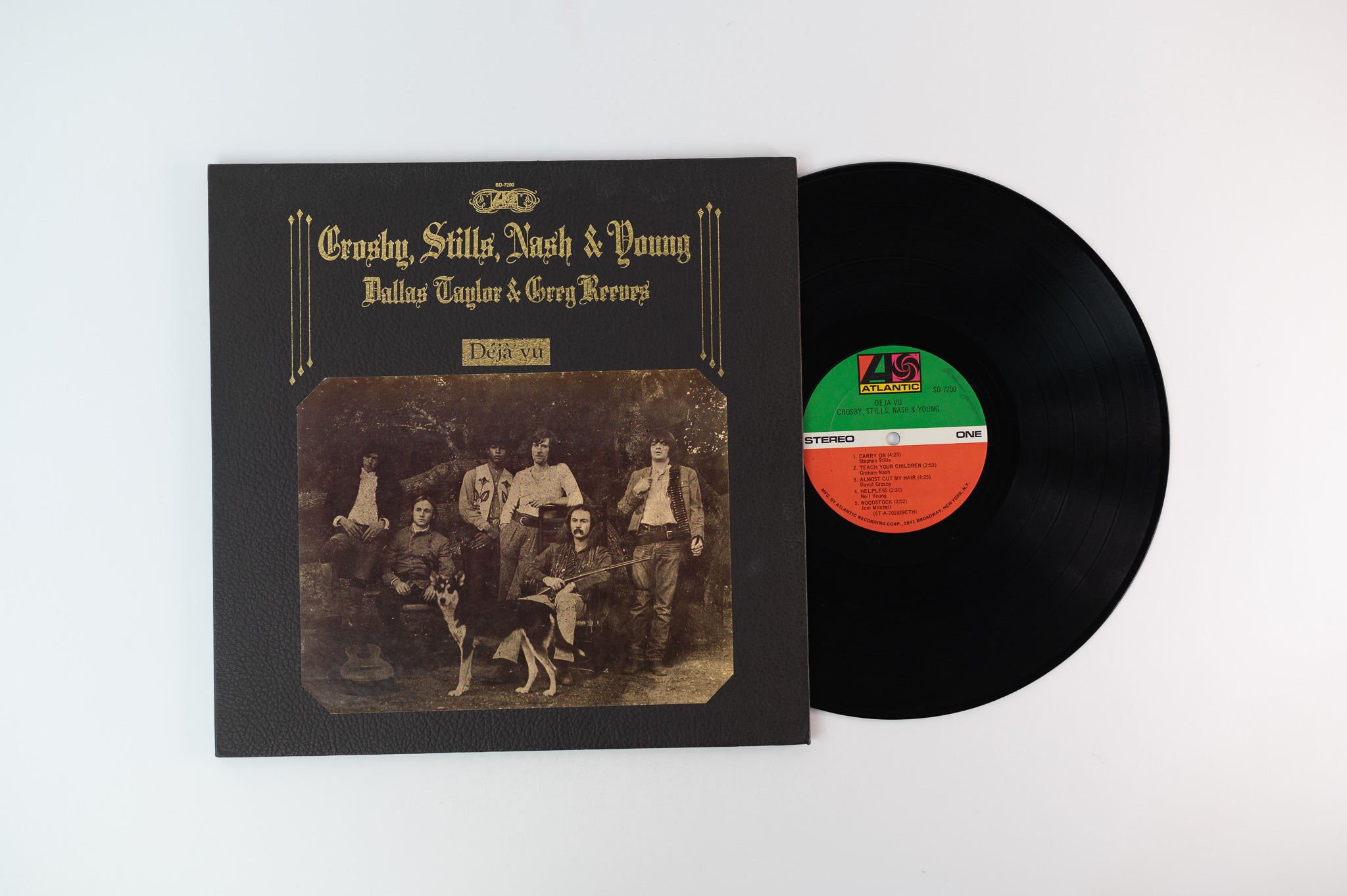 Crosby, Stills, Nash & Young - Déjà Vu on Atlantic