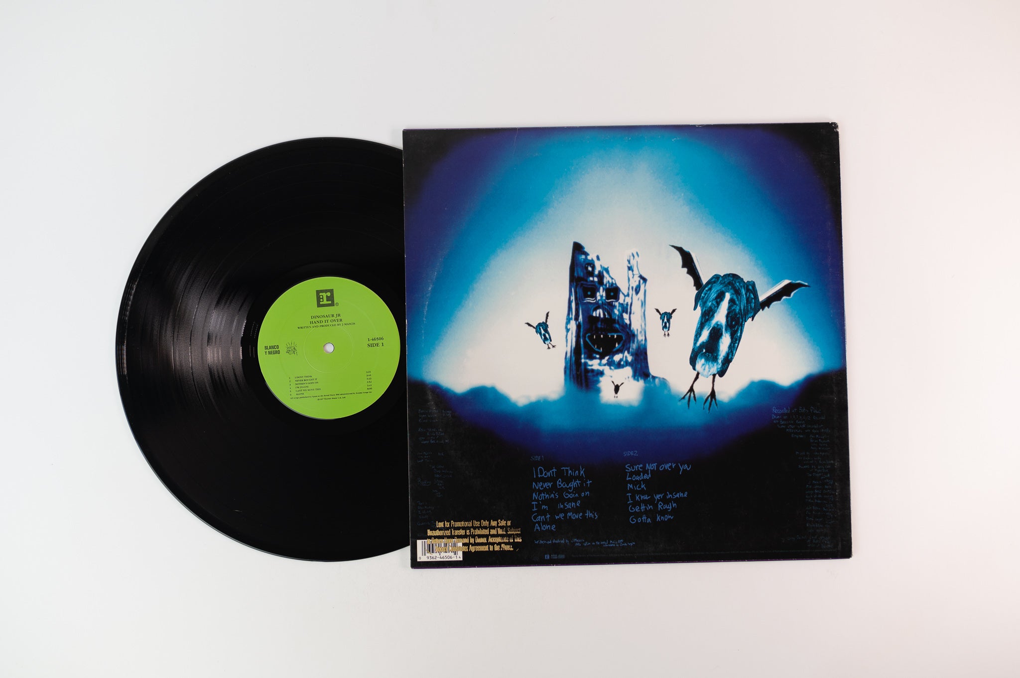 Dinosaur Jr. - Hand It Over on Reprise Blanco Y Negro