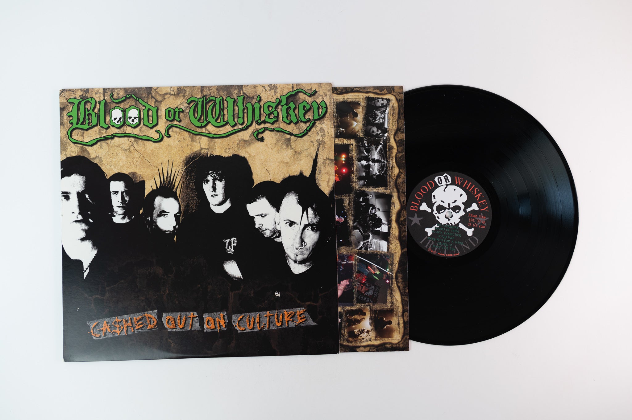 Blood Or Whiskey - Cashed Out On Culture on Punkcore